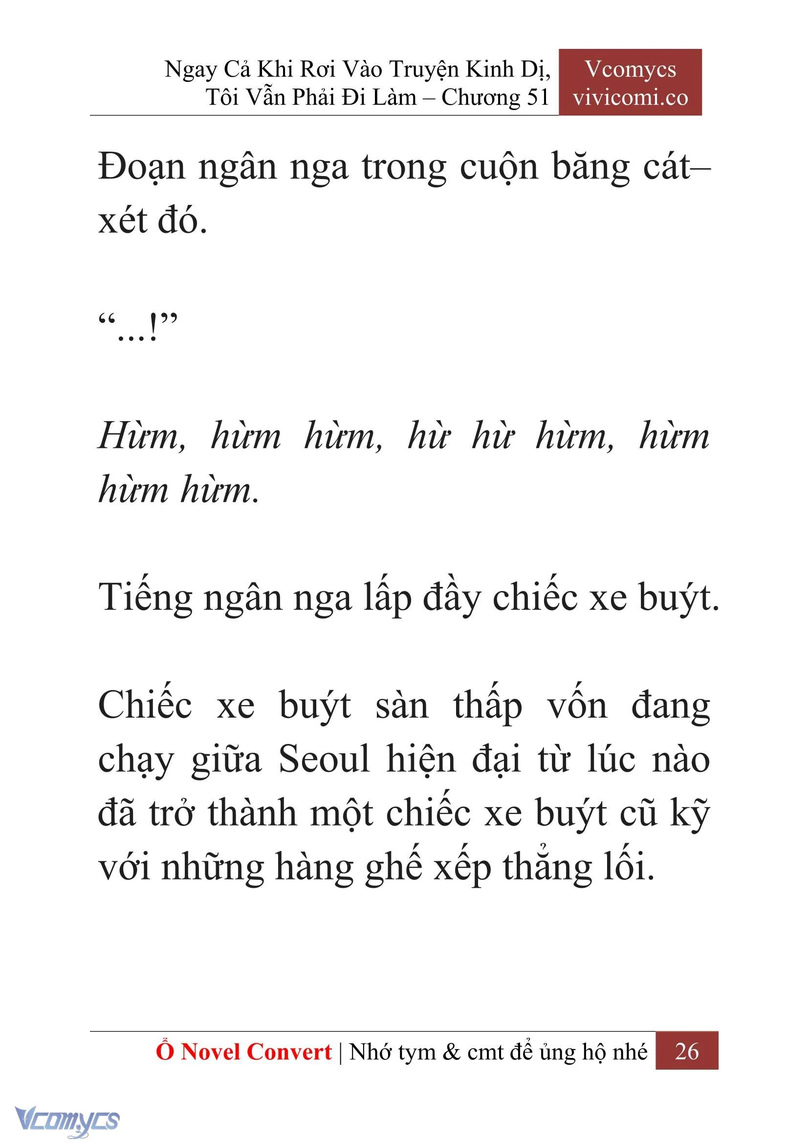 [Novel] Ngay Cả Khi Rơi Vào Truyện Kinh Dị, Tôi Vẫn Phải Đi Làm Chapter  51 - 28