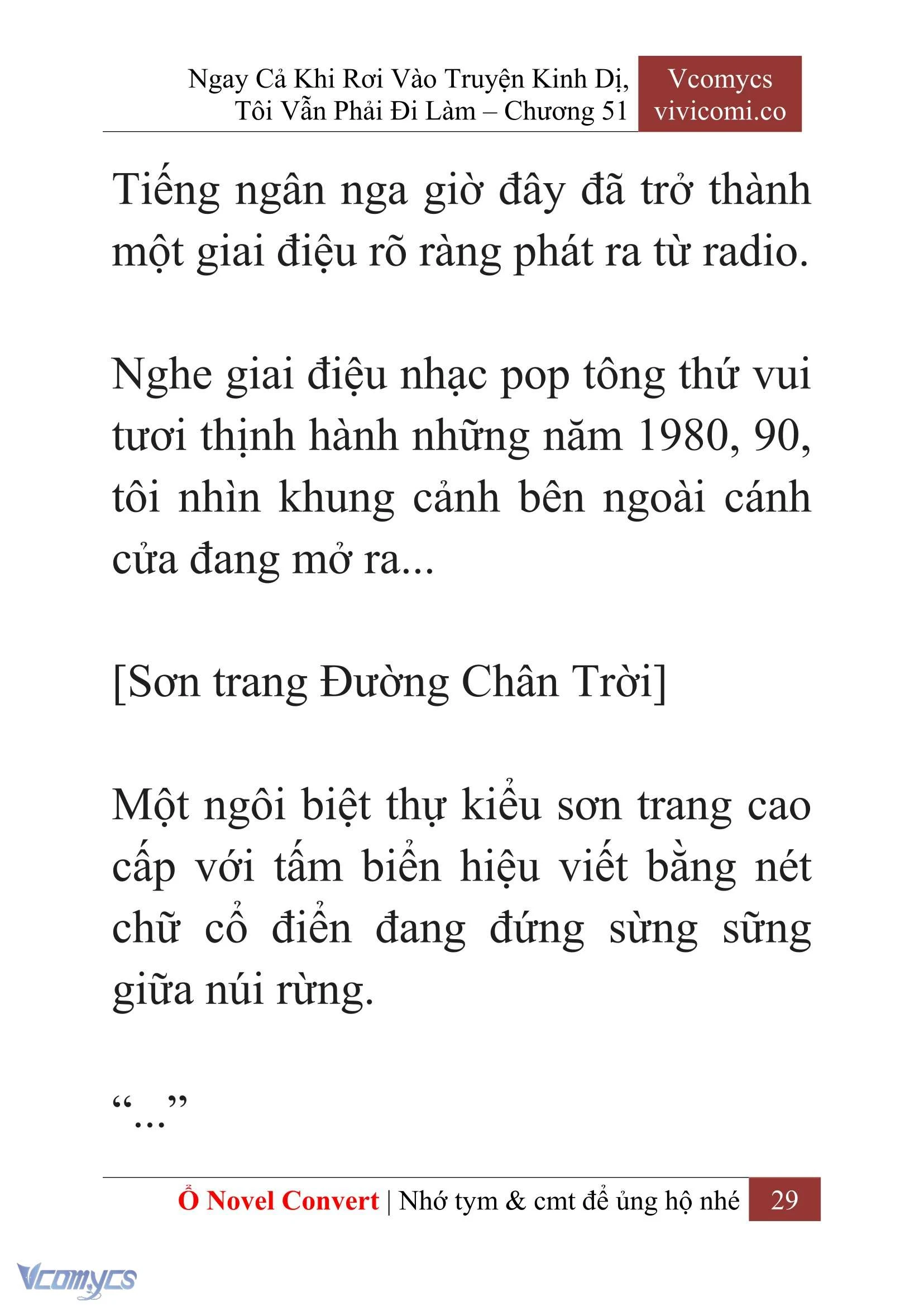 [Novel] Ngay Cả Khi Rơi Vào Truyện Kinh Dị, Tôi Vẫn Phải Đi Làm Chapter  51 - 31