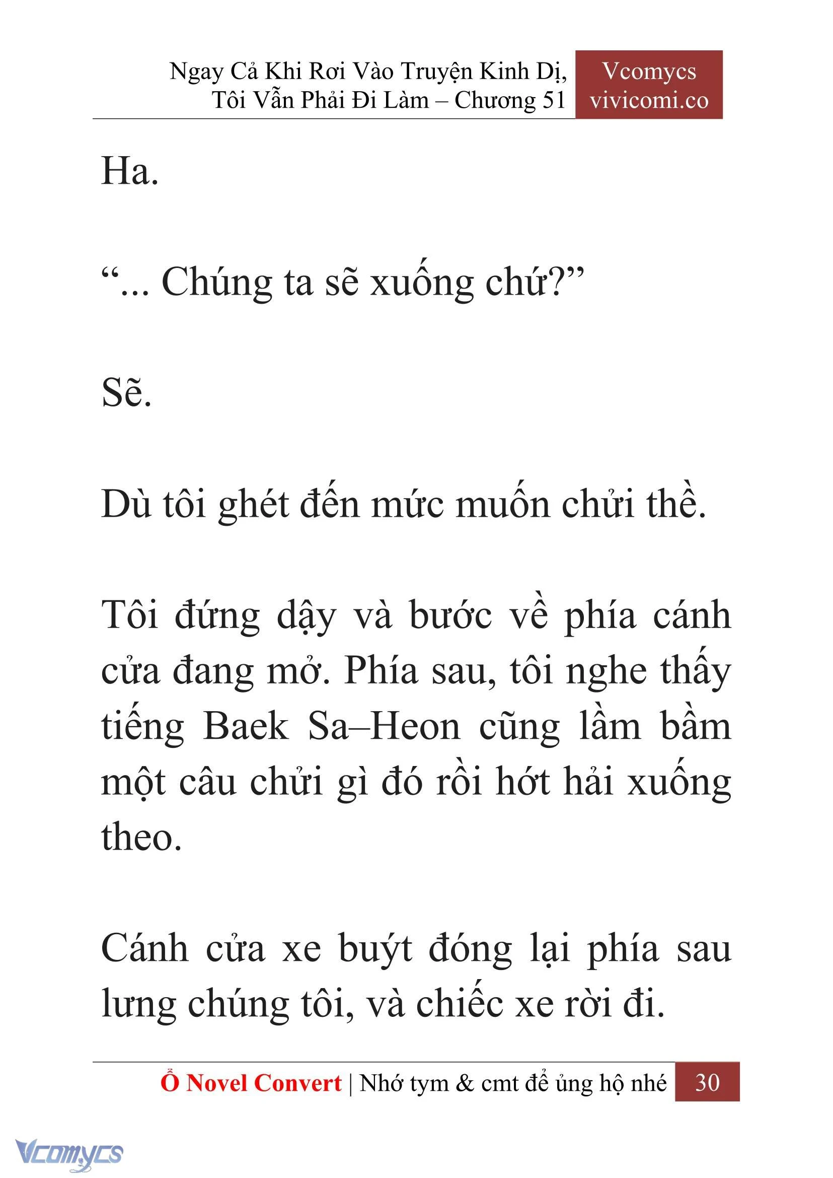 [Novel] Ngay Cả Khi Rơi Vào Truyện Kinh Dị, Tôi Vẫn Phải Đi Làm Chapter  51 - 32