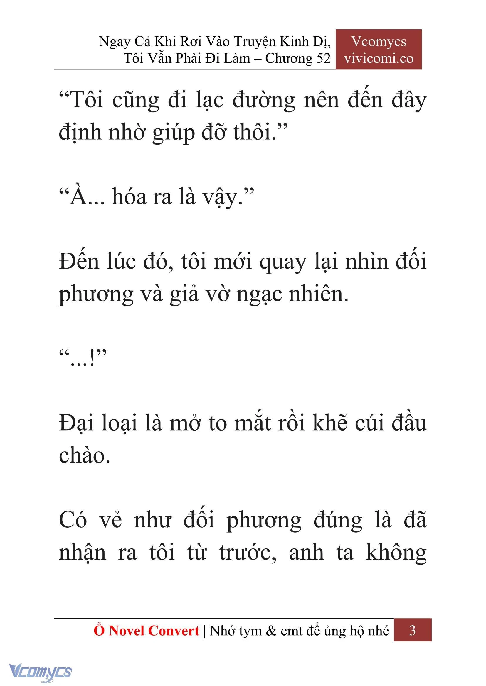 [Novel] Ngay Cả Khi Rơi Vào Truyện Kinh Dị, Tôi Vẫn Phải Đi Làm Chapter  52 - 5