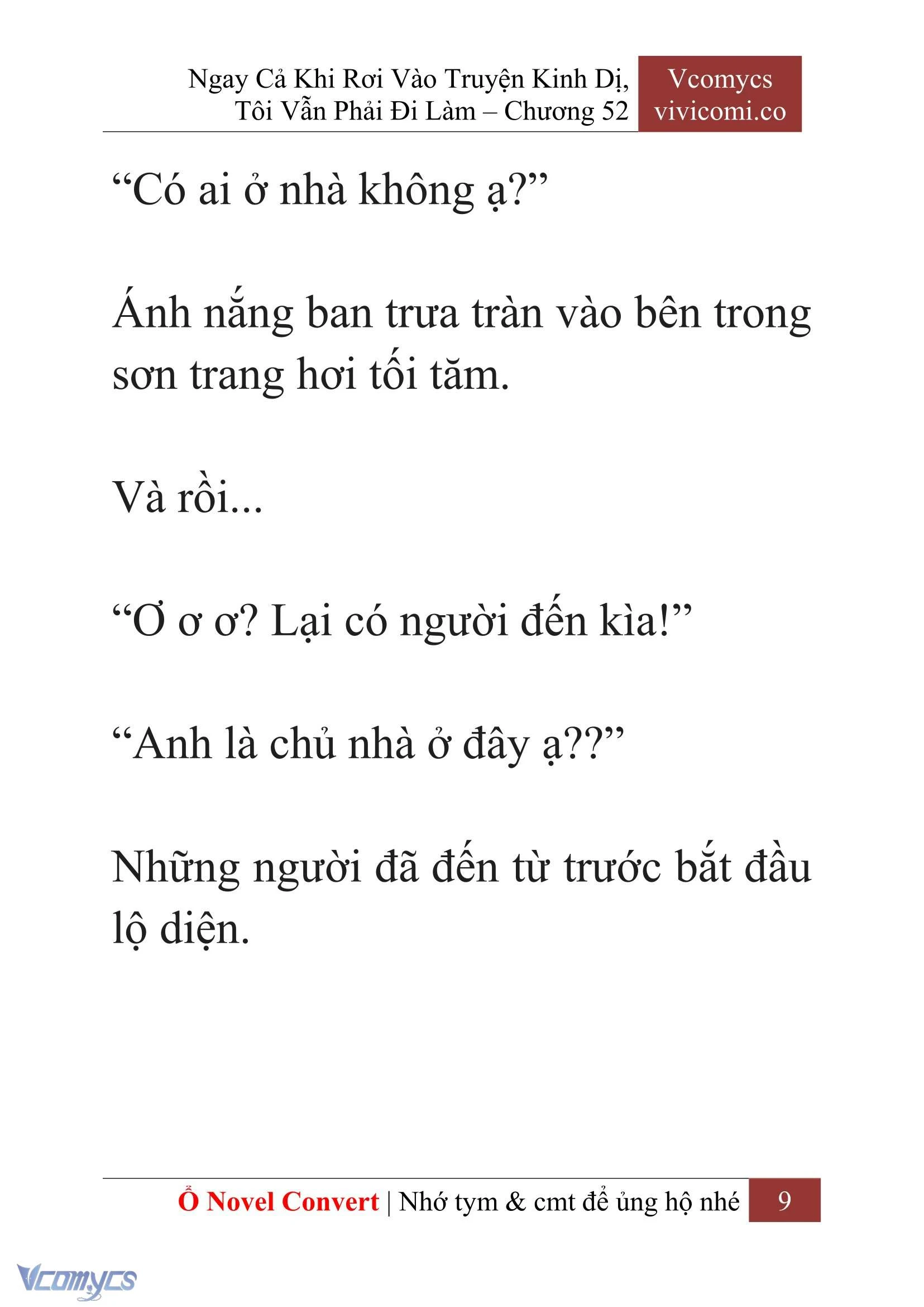 [Novel] Ngay Cả Khi Rơi Vào Truyện Kinh Dị, Tôi Vẫn Phải Đi Làm Chapter  52 - 11