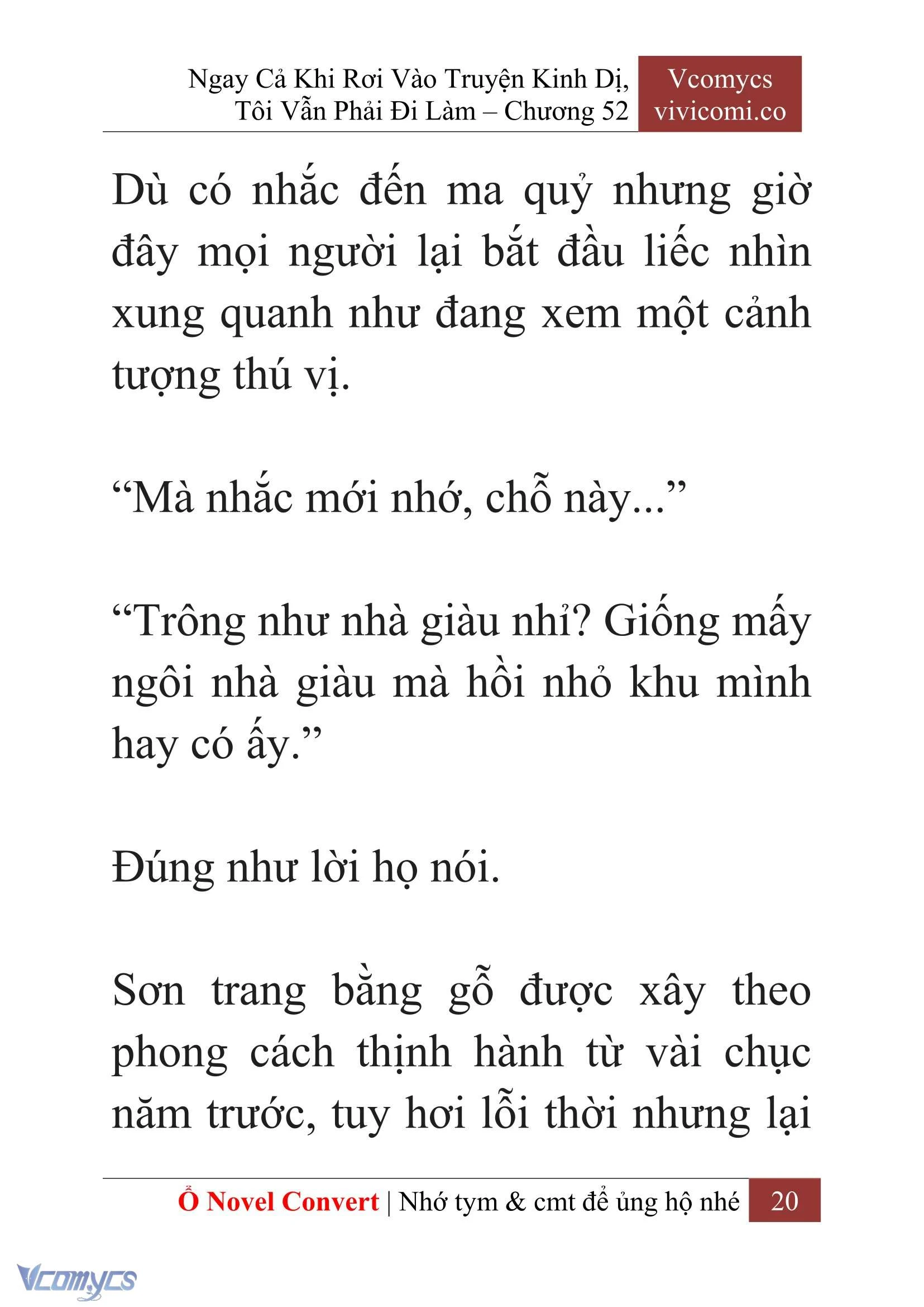 [Novel] Ngay Cả Khi Rơi Vào Truyện Kinh Dị, Tôi Vẫn Phải Đi Làm Chapter  52 - 22