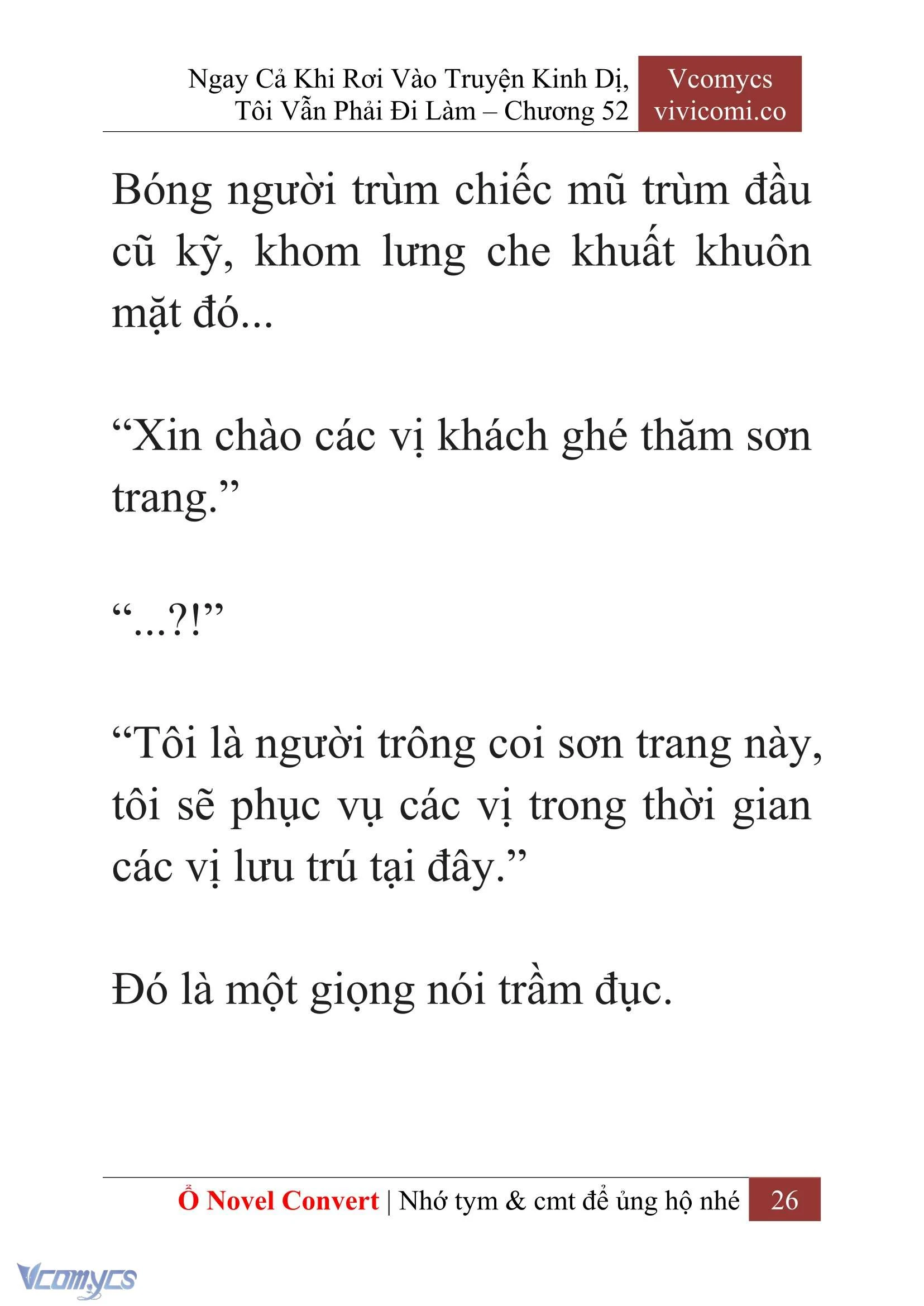 [Novel] Ngay Cả Khi Rơi Vào Truyện Kinh Dị, Tôi Vẫn Phải Đi Làm Chapter  52 - 28