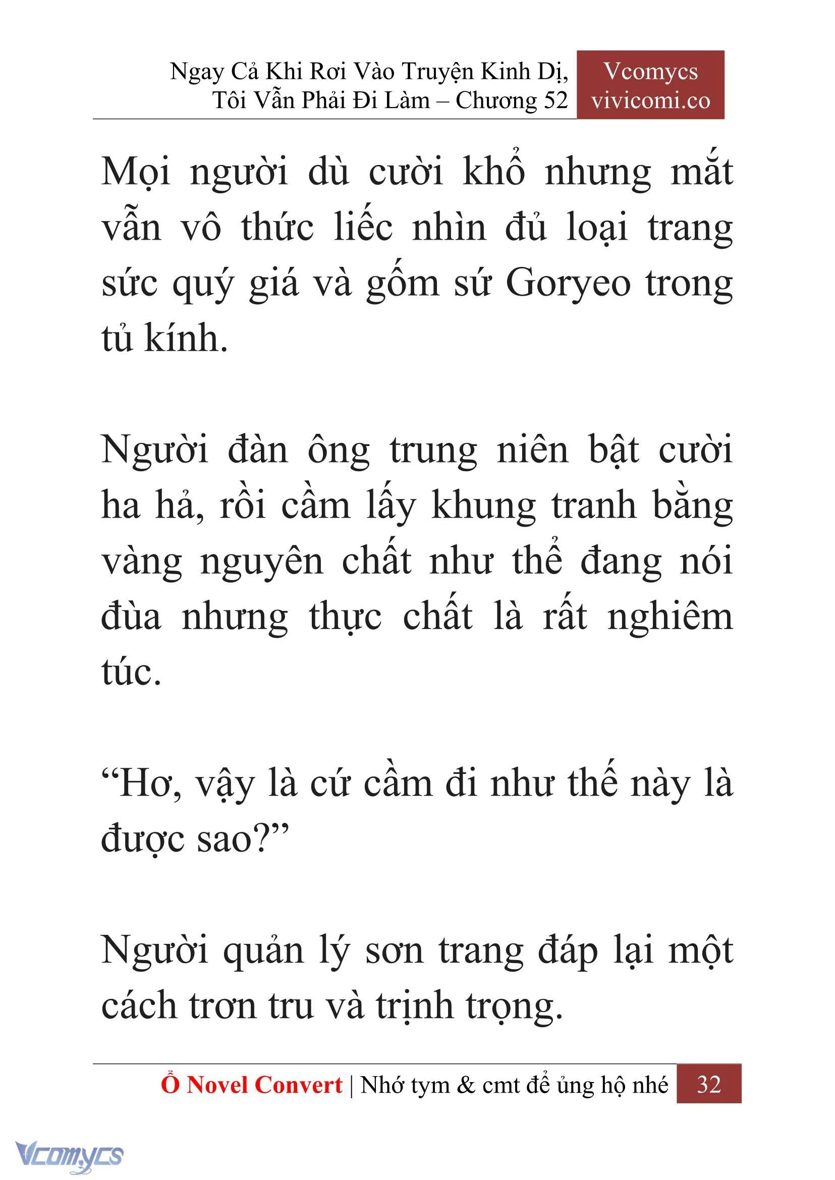 [Novel] Ngay Cả Khi Rơi Vào Truyện Kinh Dị, Tôi Vẫn Phải Đi Làm Chapter  52 - 34