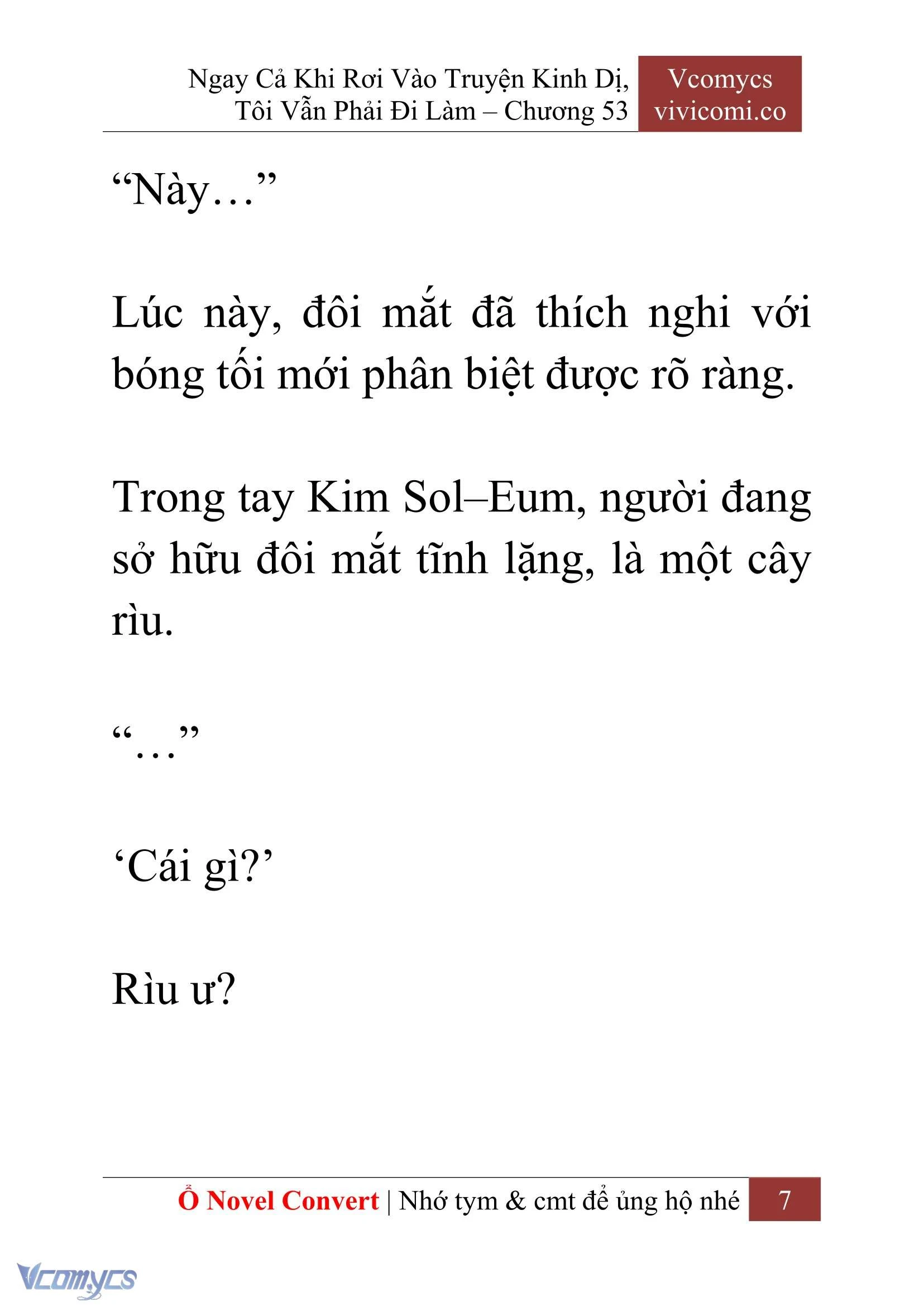 [Novel] Ngay Cả Khi Rơi Vào Truyện Kinh Dị, Tôi Vẫn Phải Đi Làm Chapter  53 - 9