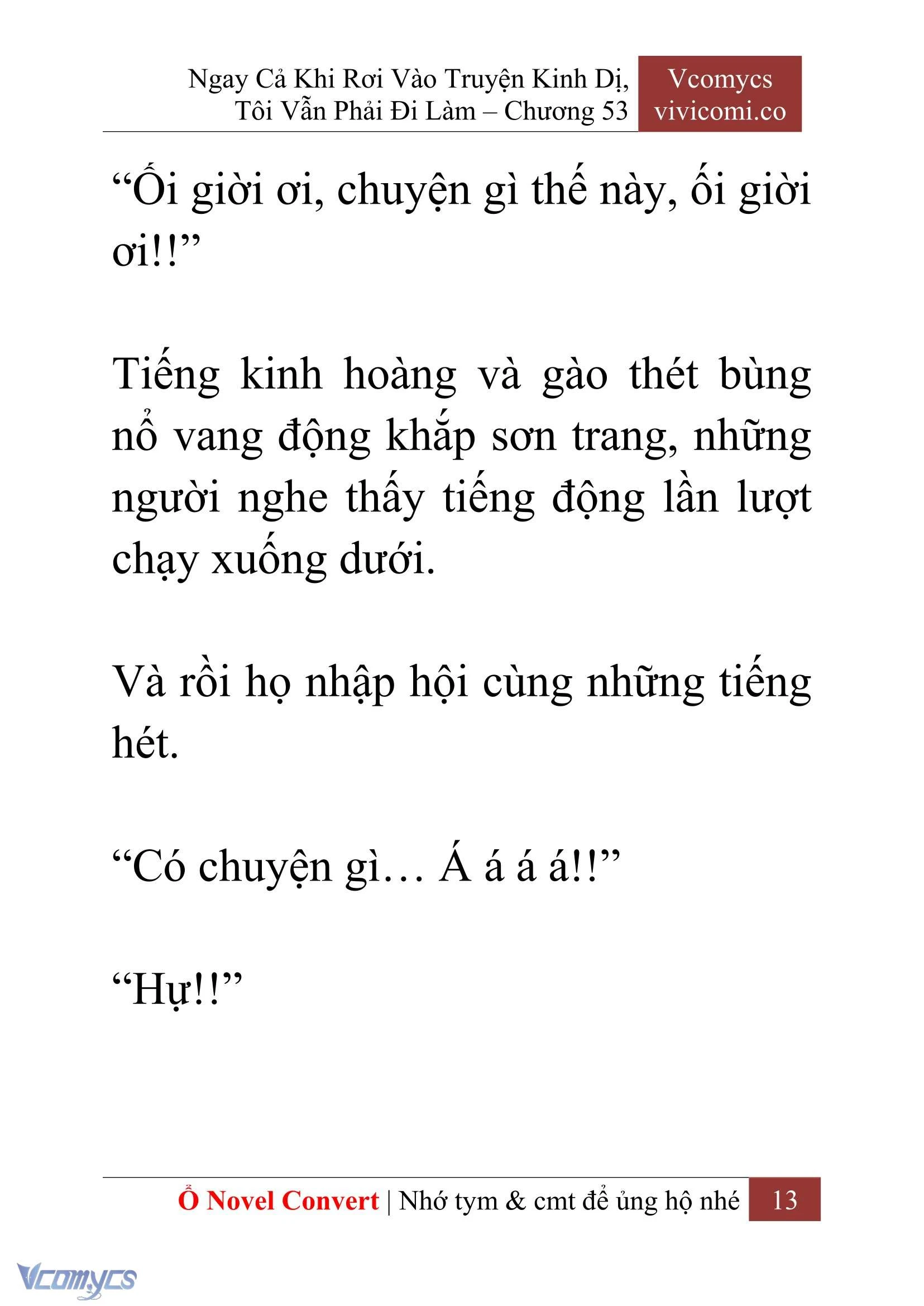 [Novel] Ngay Cả Khi Rơi Vào Truyện Kinh Dị, Tôi Vẫn Phải Đi Làm Chapter  53 - 15