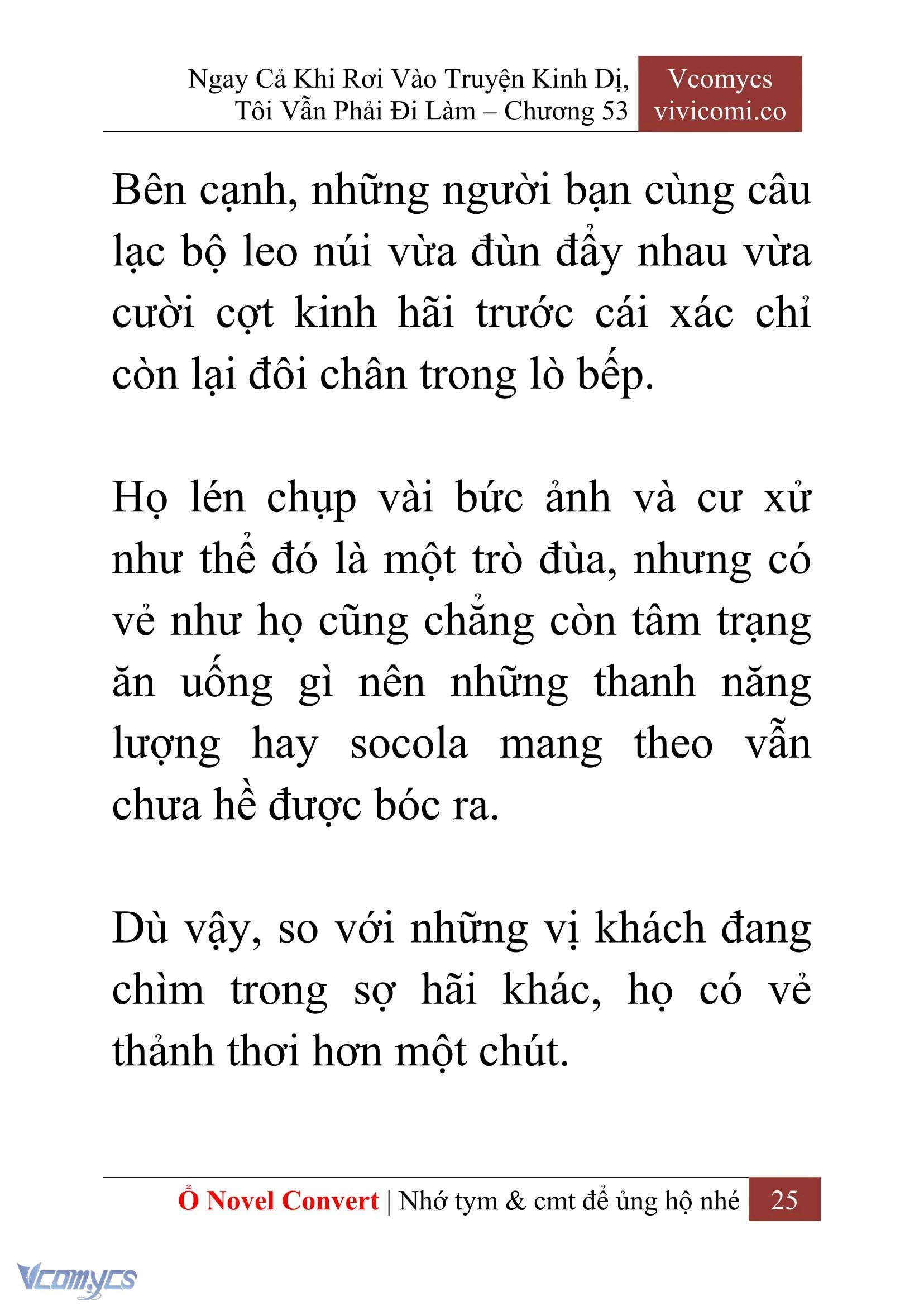 [Novel] Ngay Cả Khi Rơi Vào Truyện Kinh Dị, Tôi Vẫn Phải Đi Làm Chapter  53 - 27