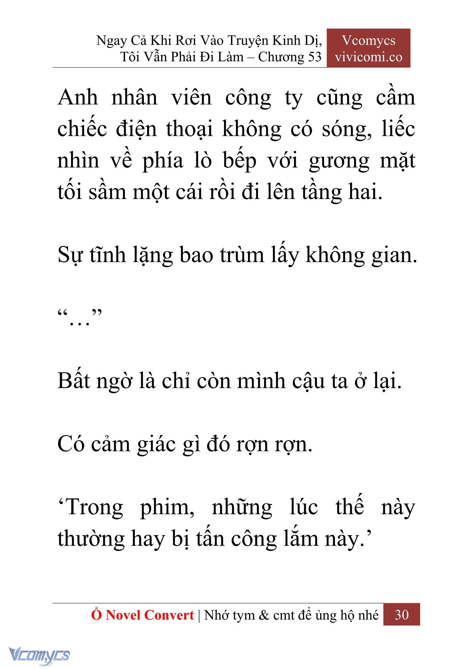 [Novel] Ngay Cả Khi Rơi Vào Truyện Kinh Dị, Tôi Vẫn Phải Đi Làm Chapter  53 - 32
