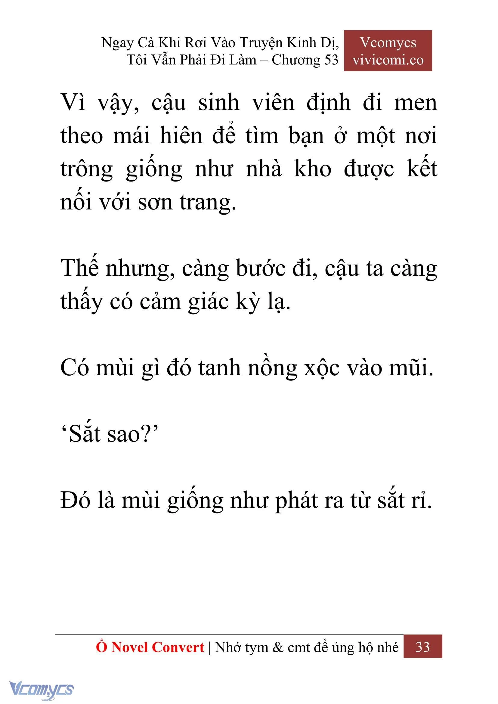 [Novel] Ngay Cả Khi Rơi Vào Truyện Kinh Dị, Tôi Vẫn Phải Đi Làm Chapter  53 - 35