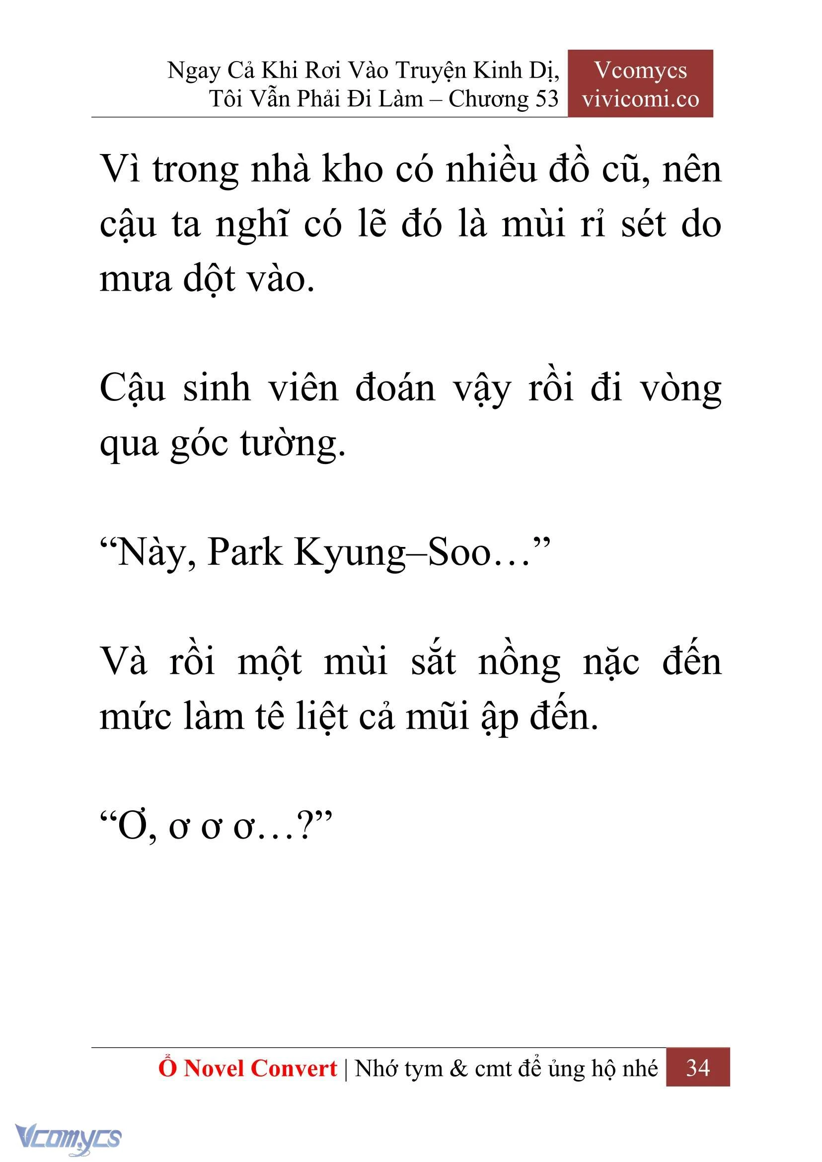 [Novel] Ngay Cả Khi Rơi Vào Truyện Kinh Dị, Tôi Vẫn Phải Đi Làm Chapter  53 - 36