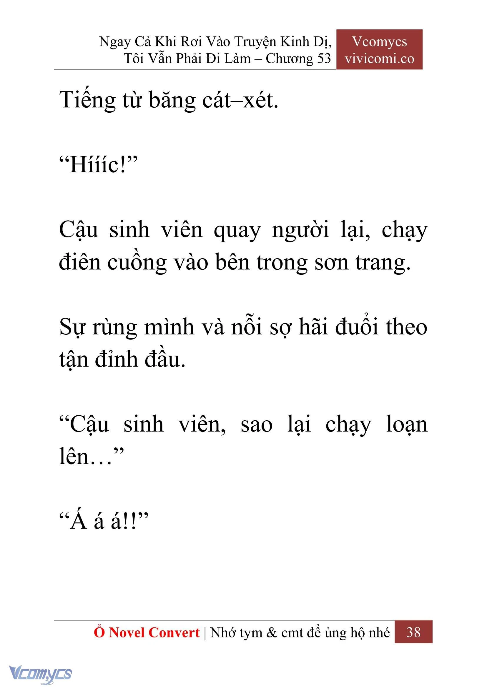 [Novel] Ngay Cả Khi Rơi Vào Truyện Kinh Dị, Tôi Vẫn Phải Đi Làm Chapter  53 - 40