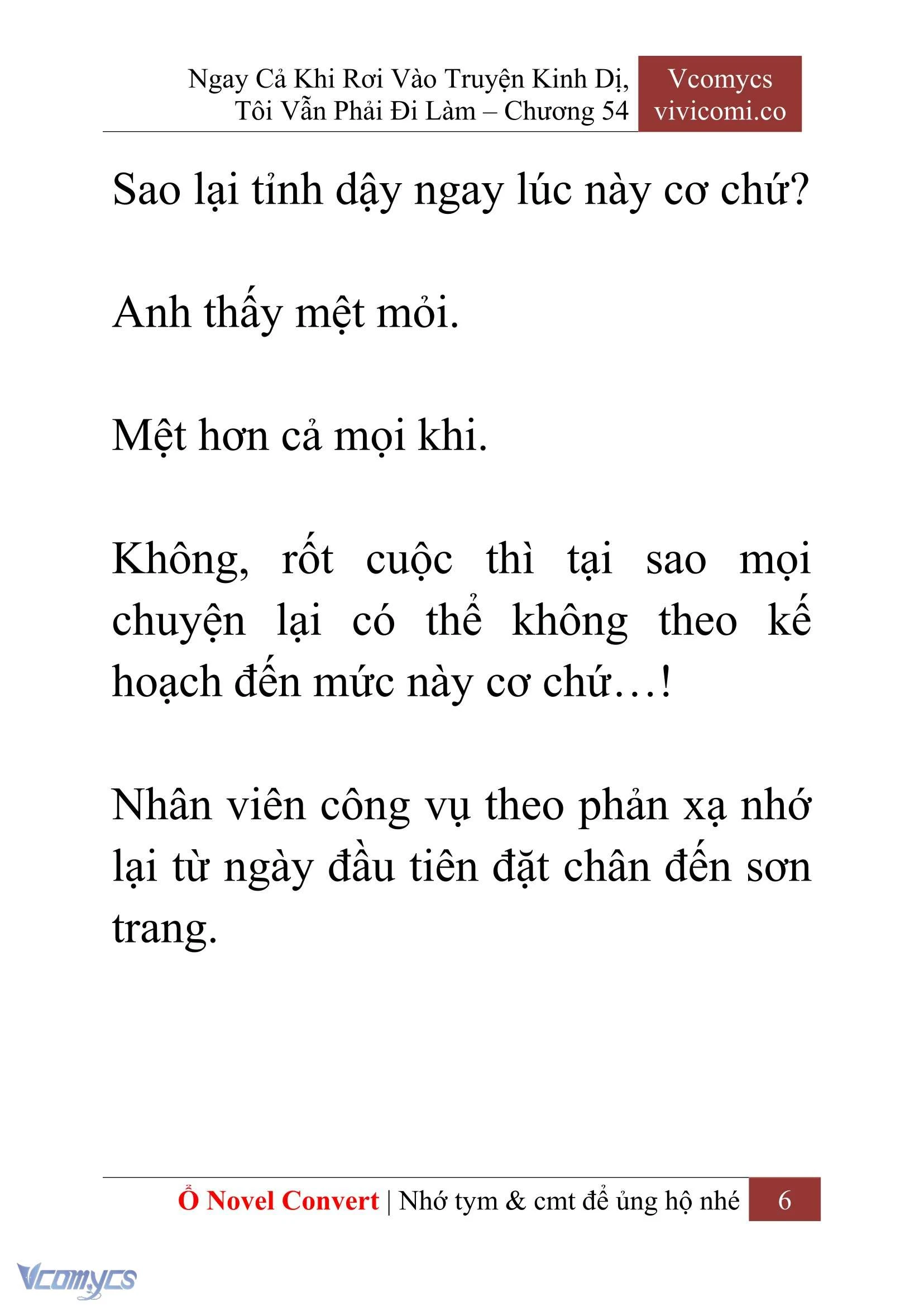 [Novel] Ngay Cả Khi Rơi Vào Truyện Kinh Dị, Tôi Vẫn Phải Đi Làm Chapter  54 - 8