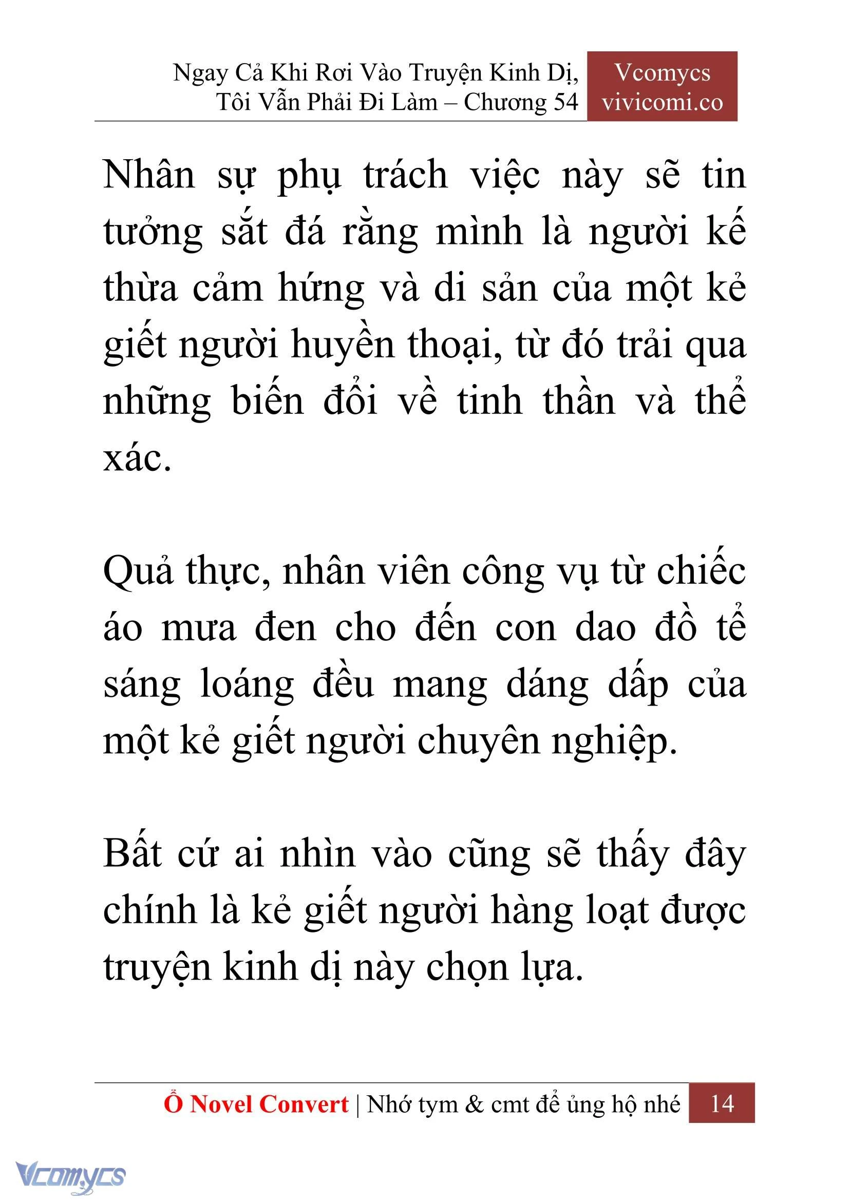 [Novel] Ngay Cả Khi Rơi Vào Truyện Kinh Dị, Tôi Vẫn Phải Đi Làm Chapter  54 - 16