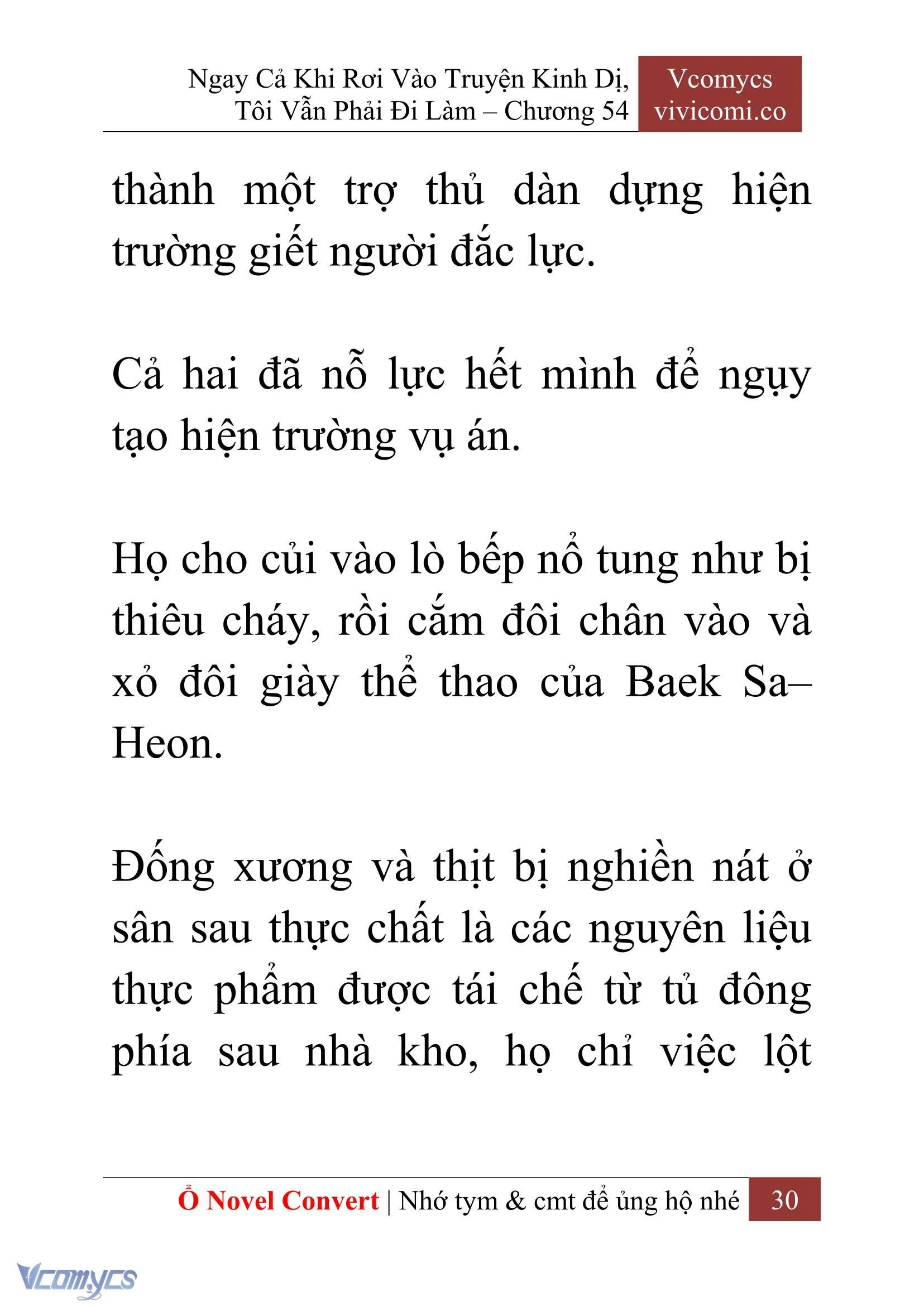 [Novel] Ngay Cả Khi Rơi Vào Truyện Kinh Dị, Tôi Vẫn Phải Đi Làm Chapter  54 - 32