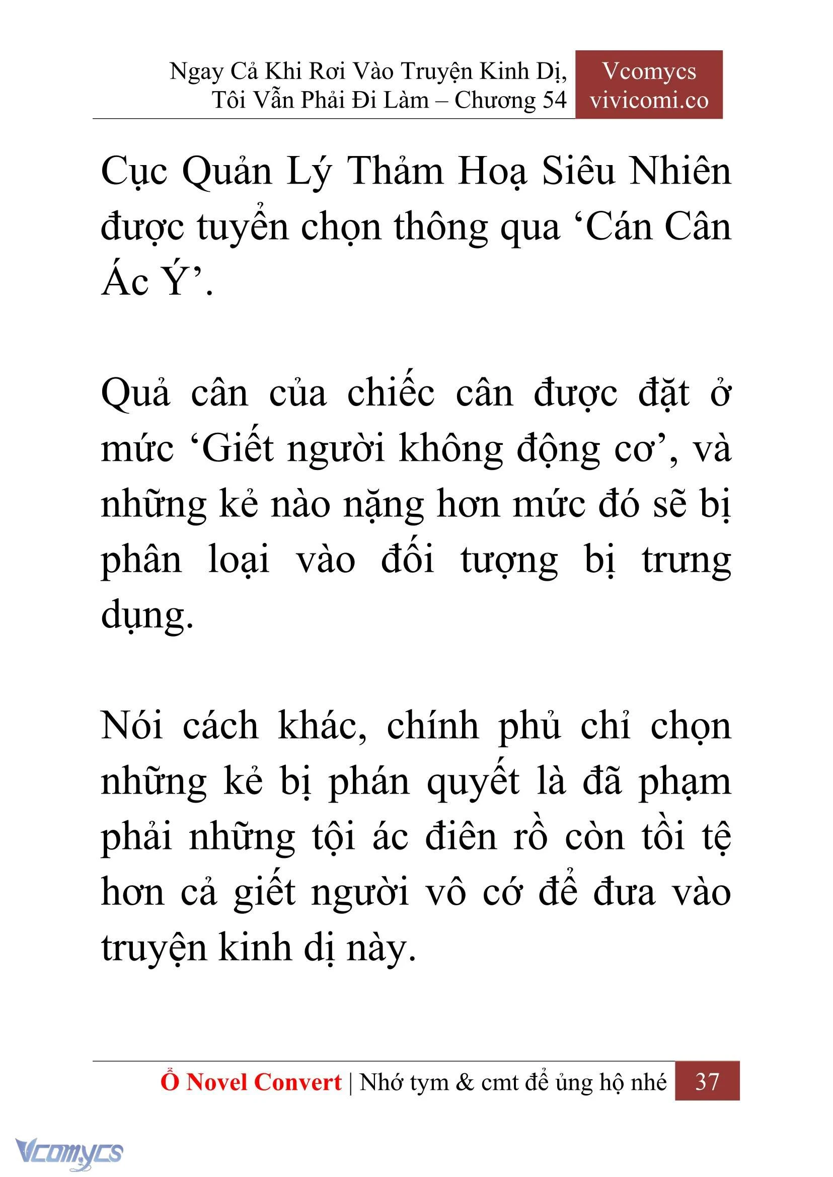 [Novel] Ngay Cả Khi Rơi Vào Truyện Kinh Dị, Tôi Vẫn Phải Đi Làm Chapter  54 - 39