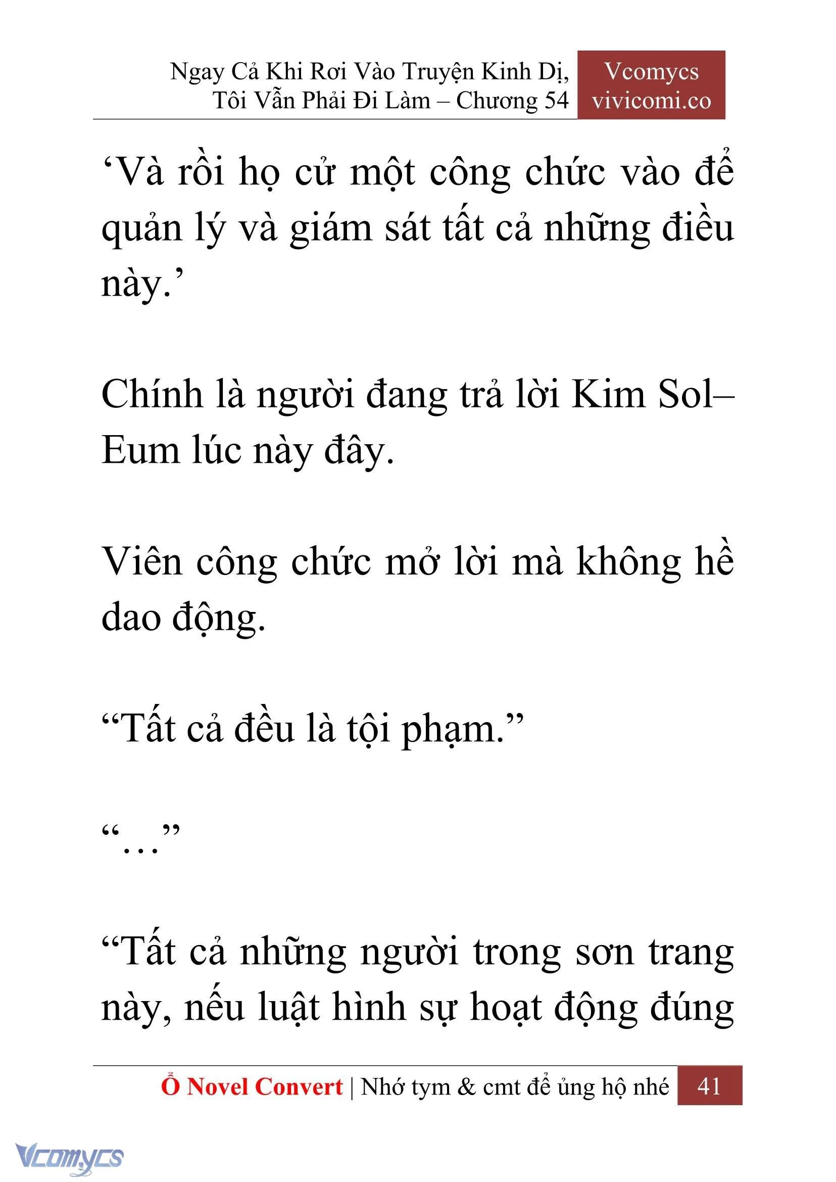 [Novel] Ngay Cả Khi Rơi Vào Truyện Kinh Dị, Tôi Vẫn Phải Đi Làm Chapter  54 - 43