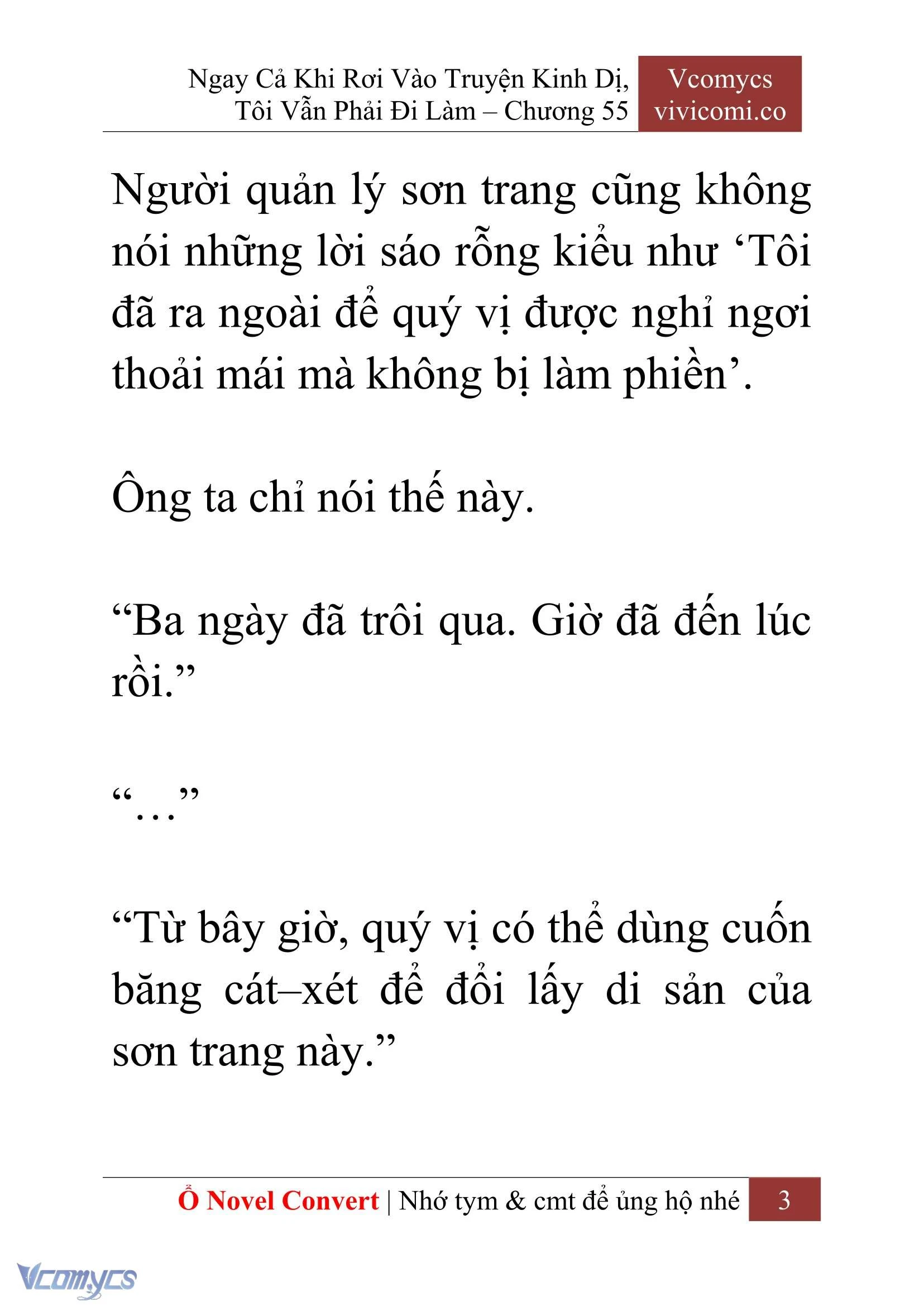[Novel] Ngay Cả Khi Rơi Vào Truyện Kinh Dị, Tôi Vẫn Phải Đi Làm Chapter  55 - 5