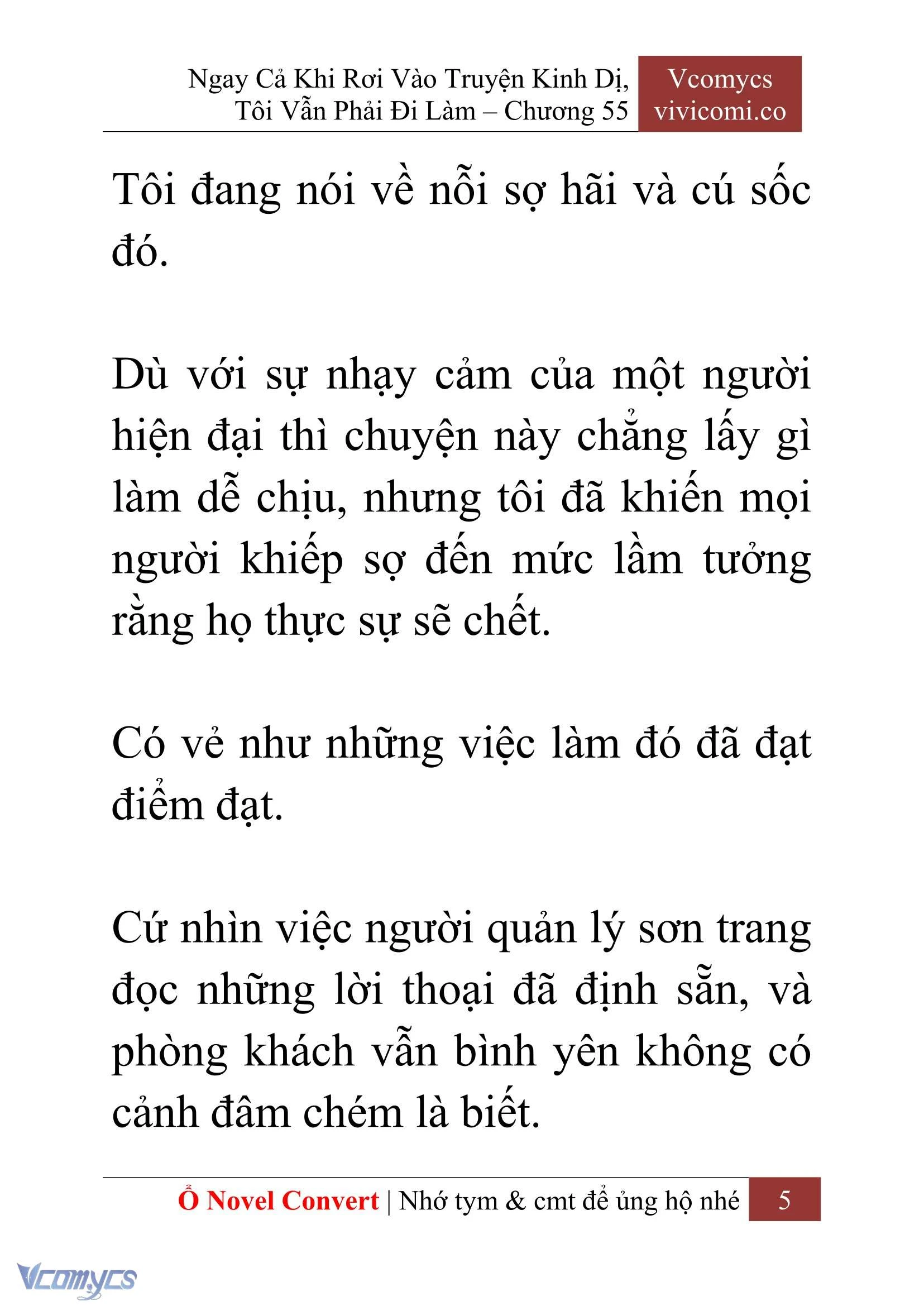 [Novel] Ngay Cả Khi Rơi Vào Truyện Kinh Dị, Tôi Vẫn Phải Đi Làm Chapter  55 - 7