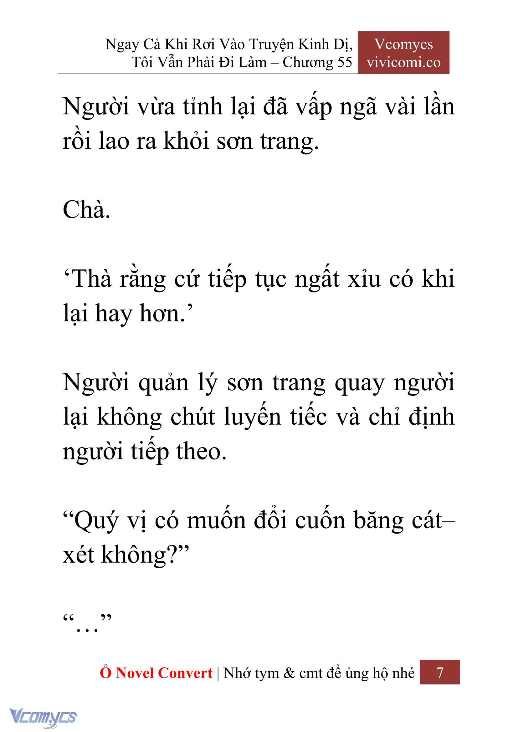 [Novel] Ngay Cả Khi Rơi Vào Truyện Kinh Dị, Tôi Vẫn Phải Đi Làm Chapter  55 - 9