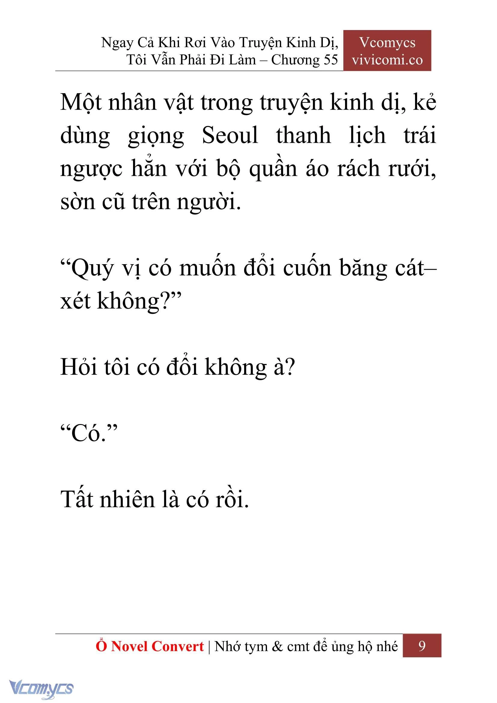 [Novel] Ngay Cả Khi Rơi Vào Truyện Kinh Dị, Tôi Vẫn Phải Đi Làm Chapter  55 - 11