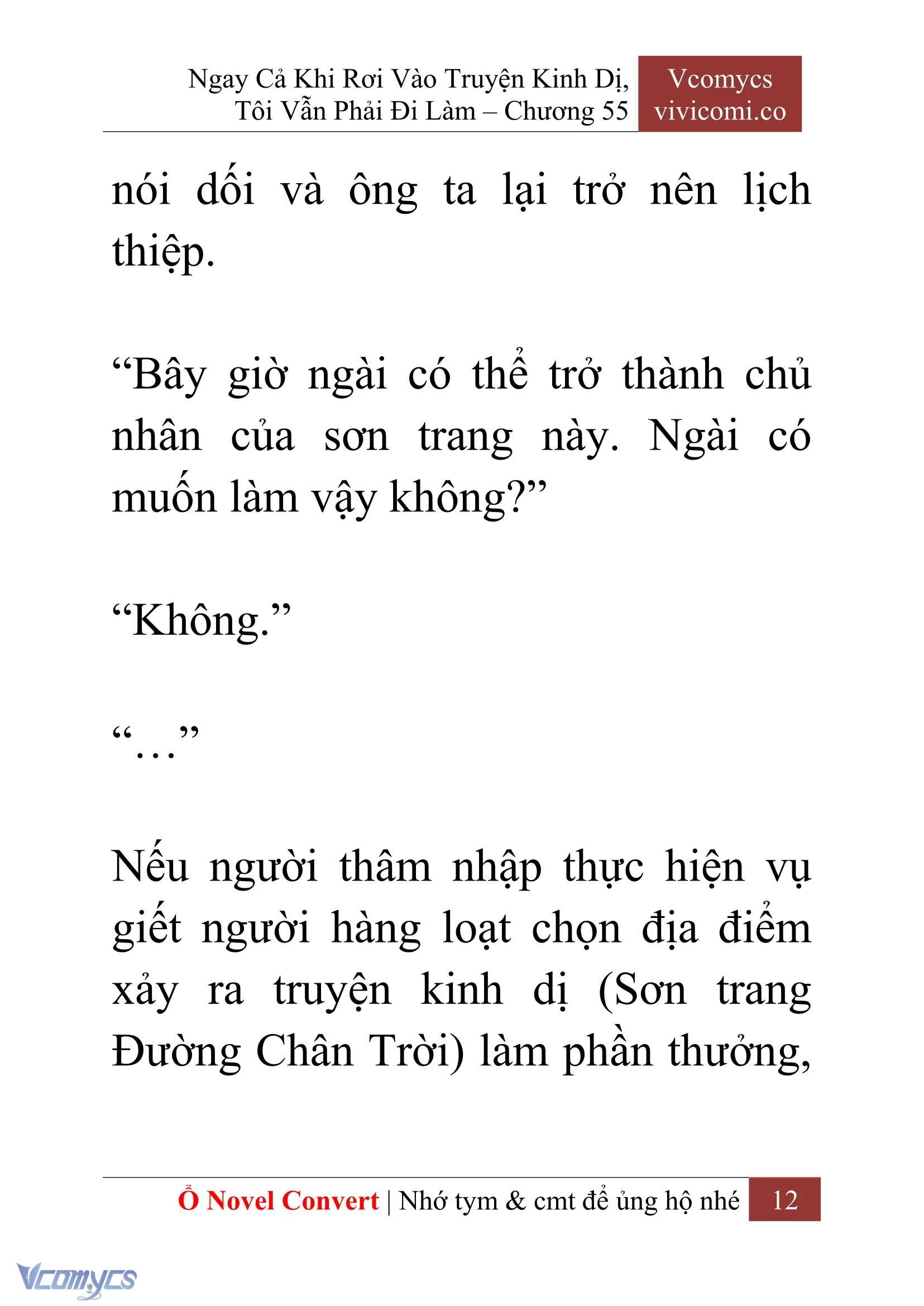 [Novel] Ngay Cả Khi Rơi Vào Truyện Kinh Dị, Tôi Vẫn Phải Đi Làm Chapter  55 - 14