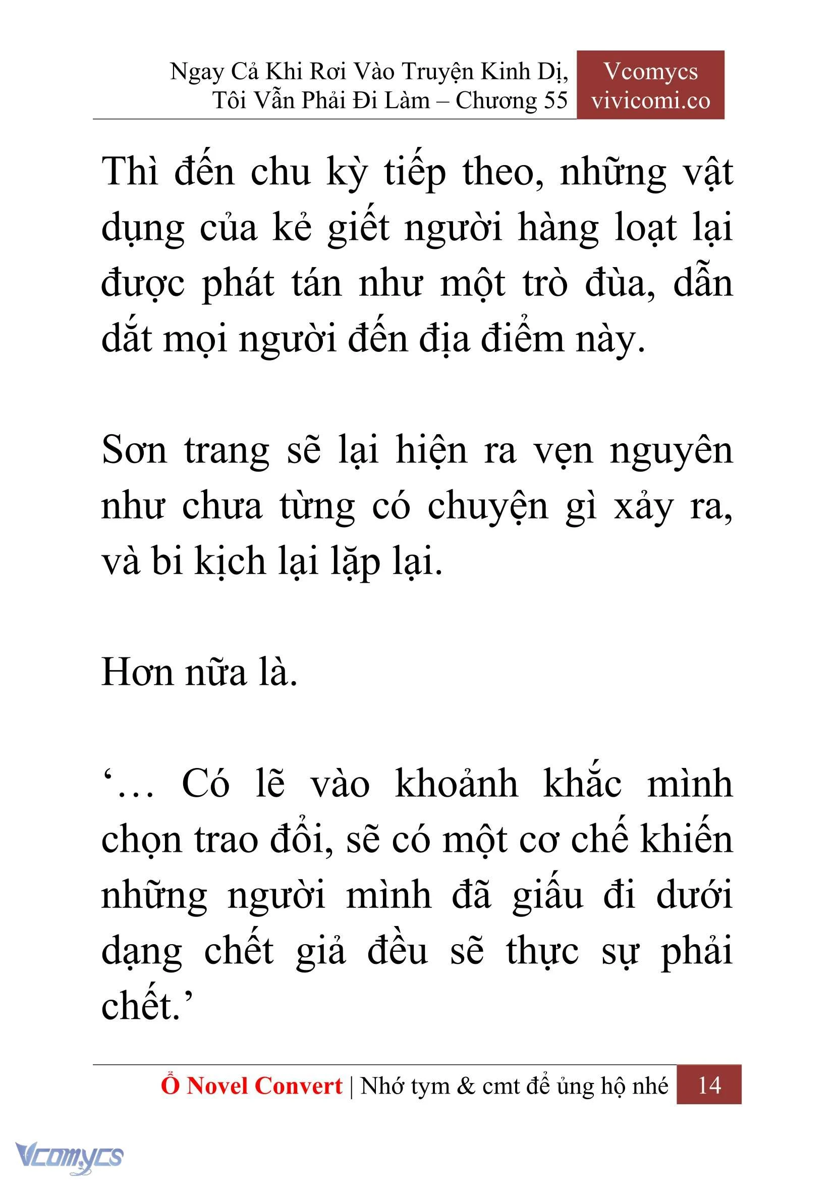 [Novel] Ngay Cả Khi Rơi Vào Truyện Kinh Dị, Tôi Vẫn Phải Đi Làm Chapter  55 - 16