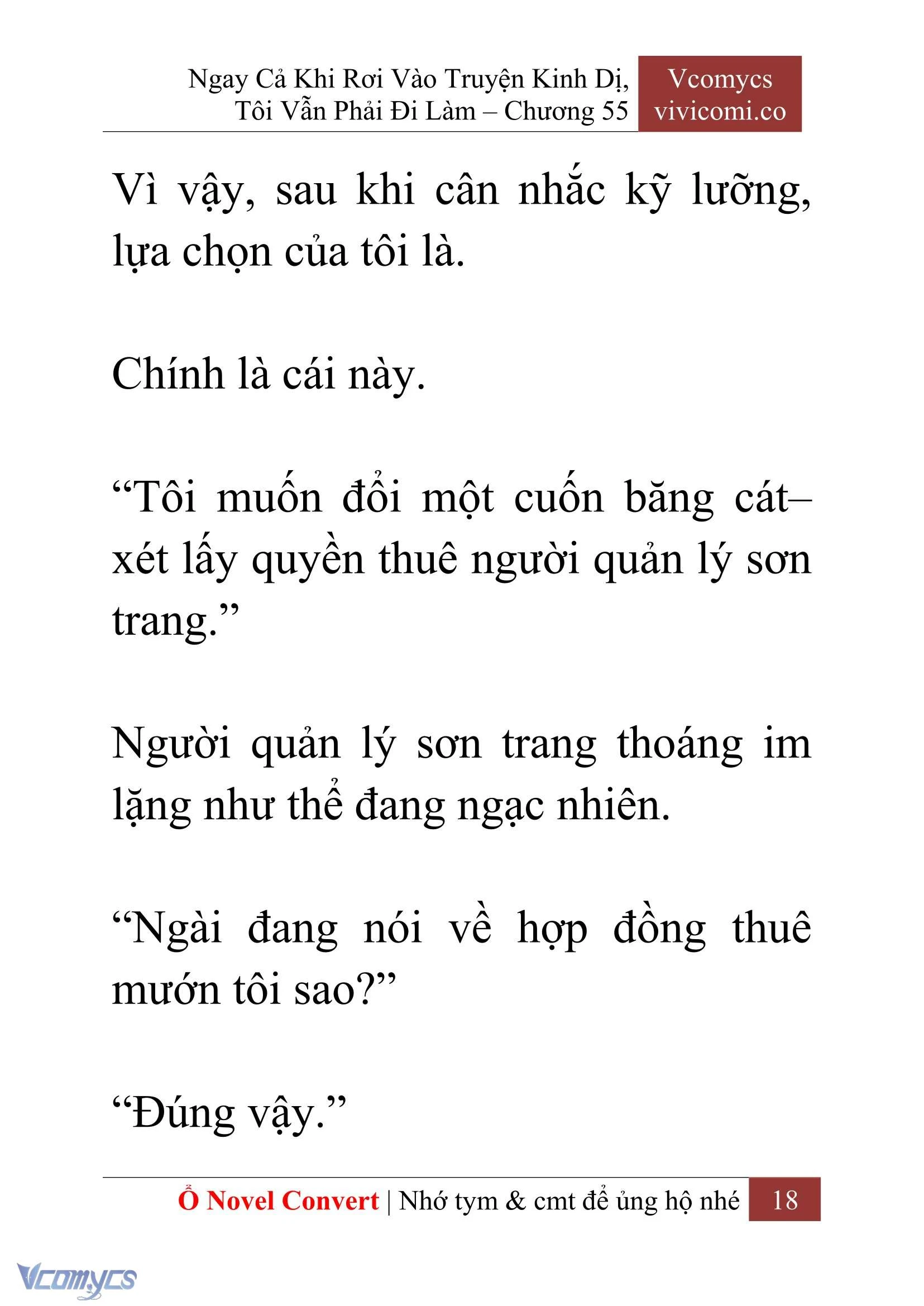 [Novel] Ngay Cả Khi Rơi Vào Truyện Kinh Dị, Tôi Vẫn Phải Đi Làm Chapter  55 - 20