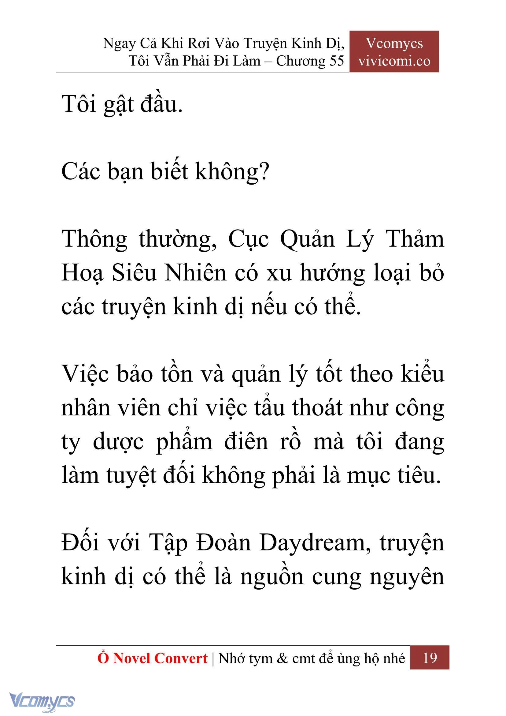 [Novel] Ngay Cả Khi Rơi Vào Truyện Kinh Dị, Tôi Vẫn Phải Đi Làm Chapter  55 - 21