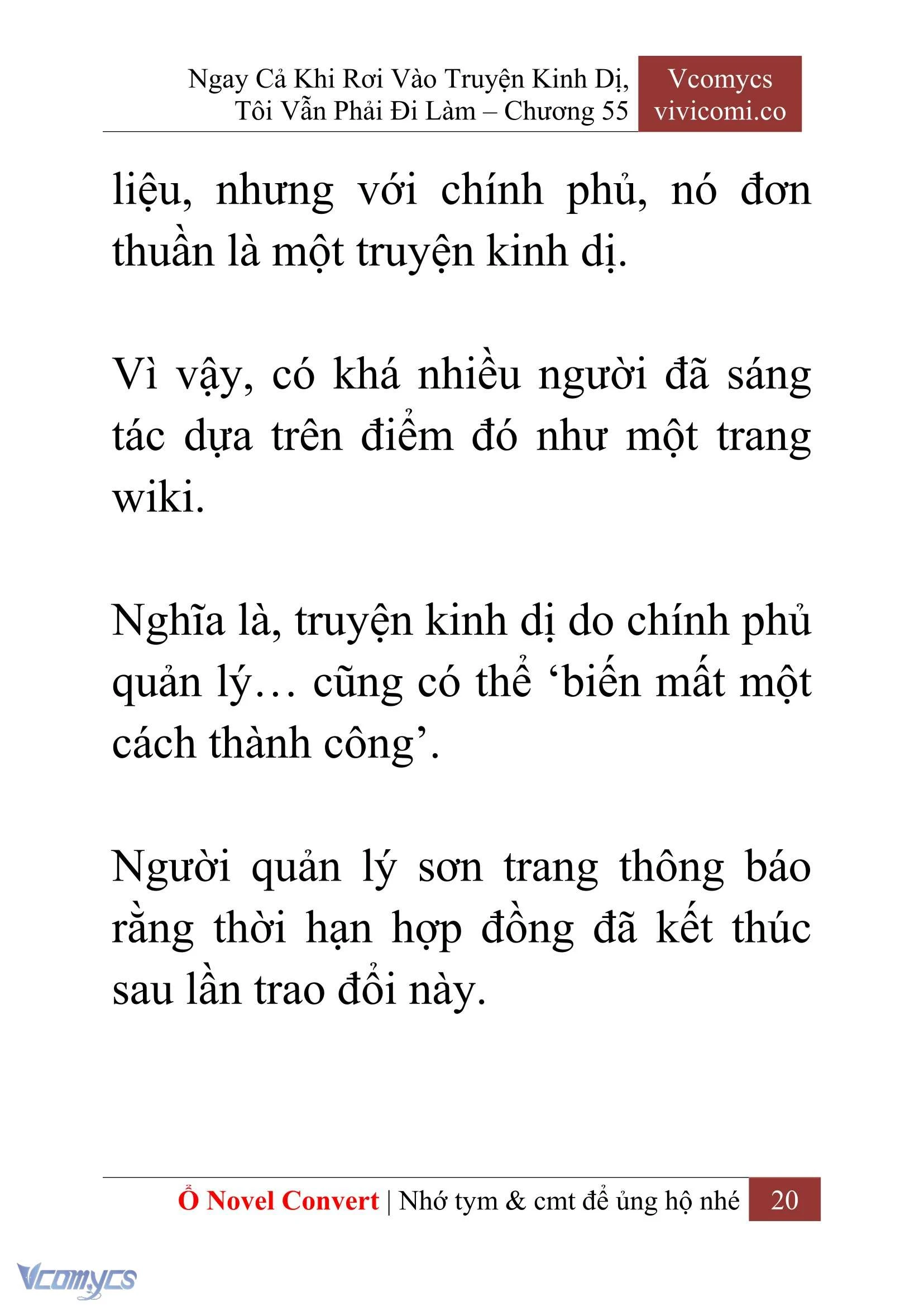 [Novel] Ngay Cả Khi Rơi Vào Truyện Kinh Dị, Tôi Vẫn Phải Đi Làm Chapter  55 - 22