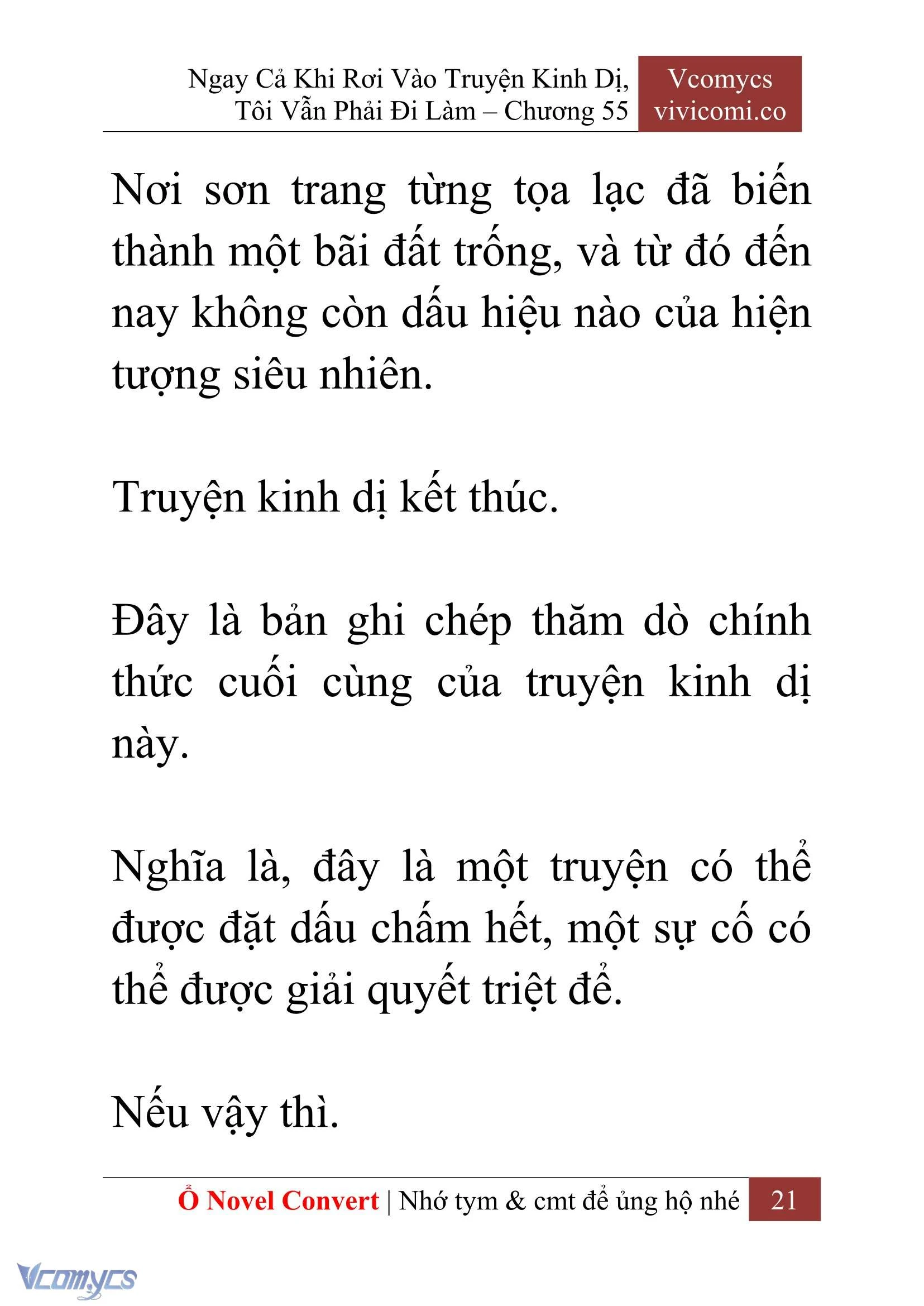 [Novel] Ngay Cả Khi Rơi Vào Truyện Kinh Dị, Tôi Vẫn Phải Đi Làm Chapter  55 - 23