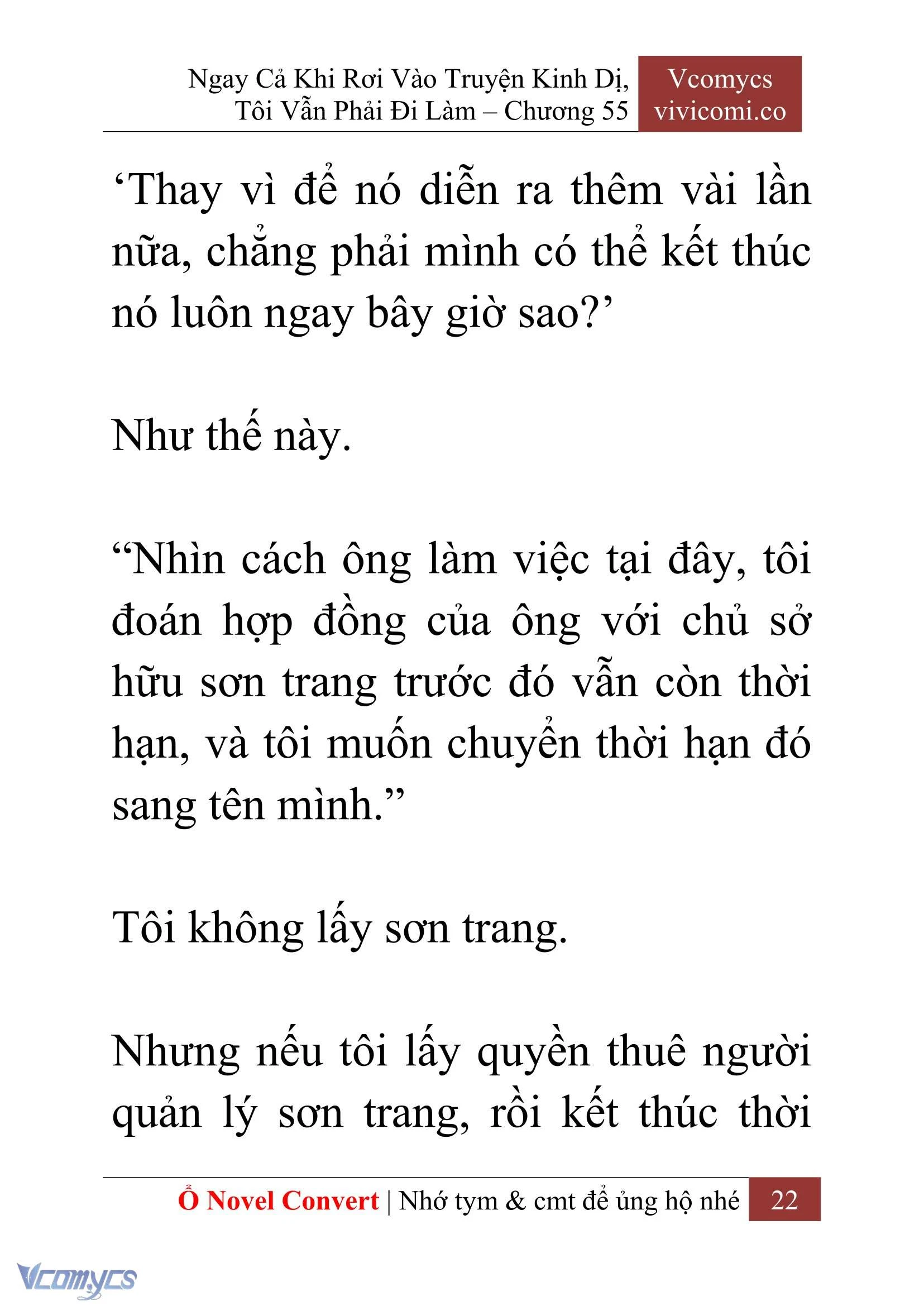 [Novel] Ngay Cả Khi Rơi Vào Truyện Kinh Dị, Tôi Vẫn Phải Đi Làm Chapter  55 - 24