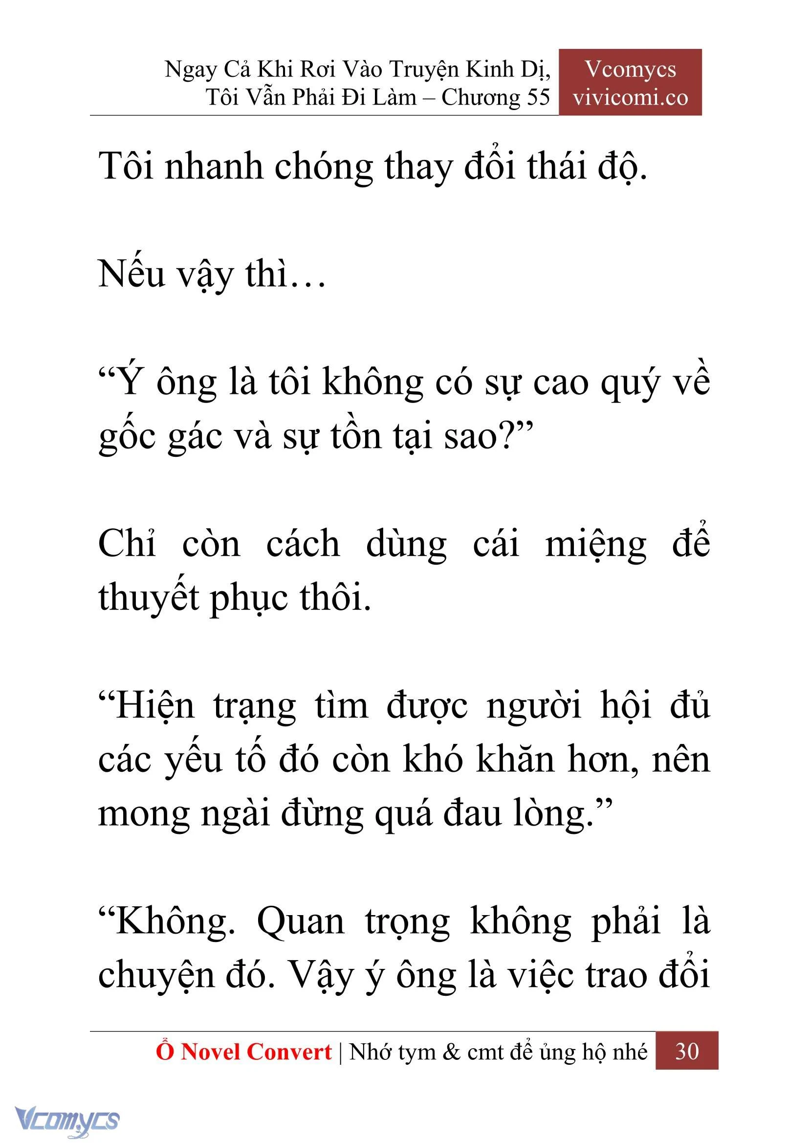 [Novel] Ngay Cả Khi Rơi Vào Truyện Kinh Dị, Tôi Vẫn Phải Đi Làm Chapter  55 - 32