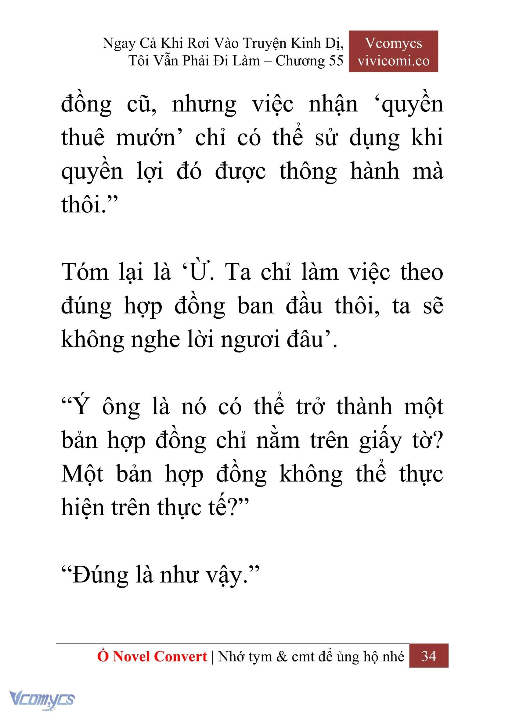 [Novel] Ngay Cả Khi Rơi Vào Truyện Kinh Dị, Tôi Vẫn Phải Đi Làm Chapter  55 - 36