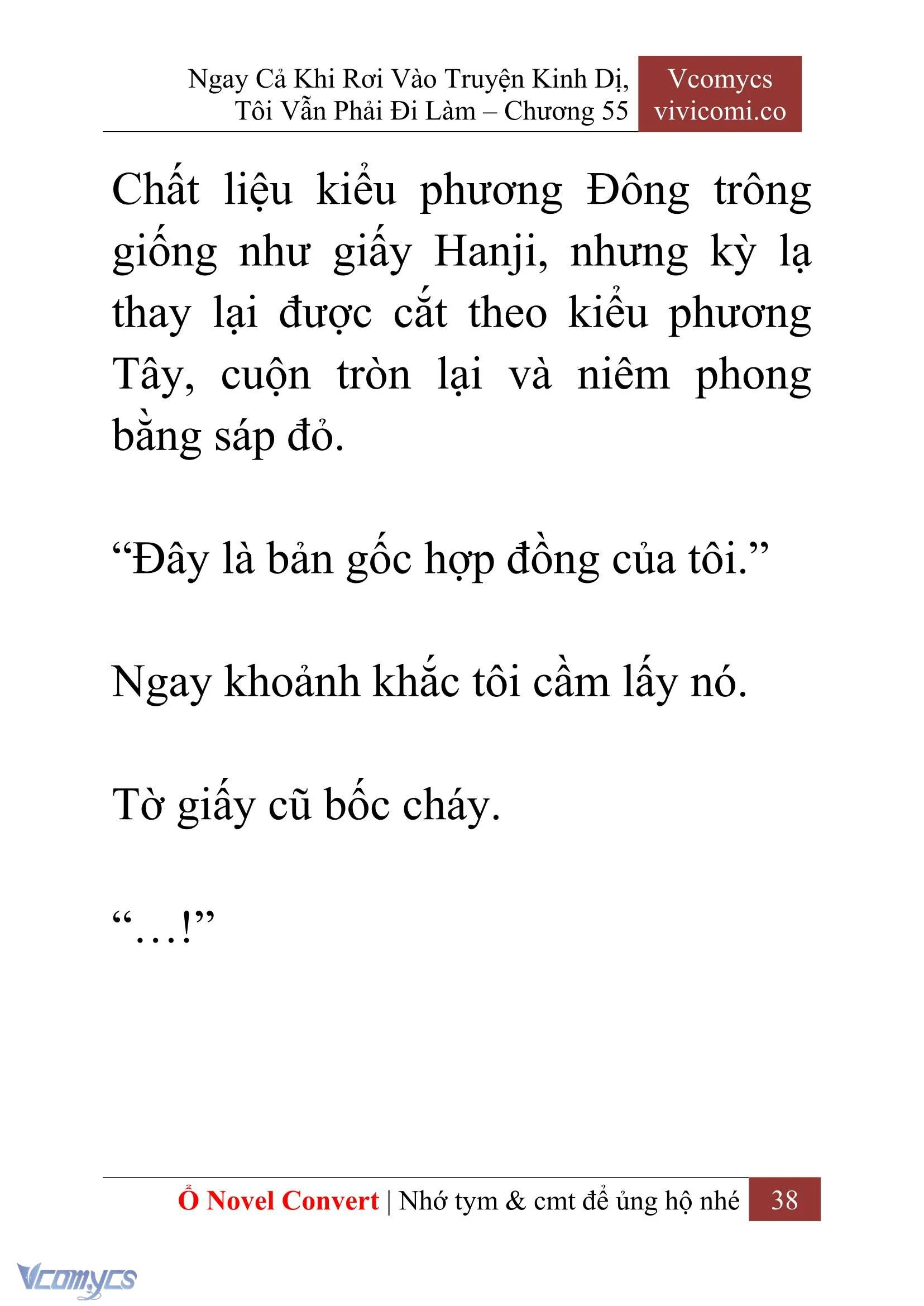 [Novel] Ngay Cả Khi Rơi Vào Truyện Kinh Dị, Tôi Vẫn Phải Đi Làm Chapter  55 - 40