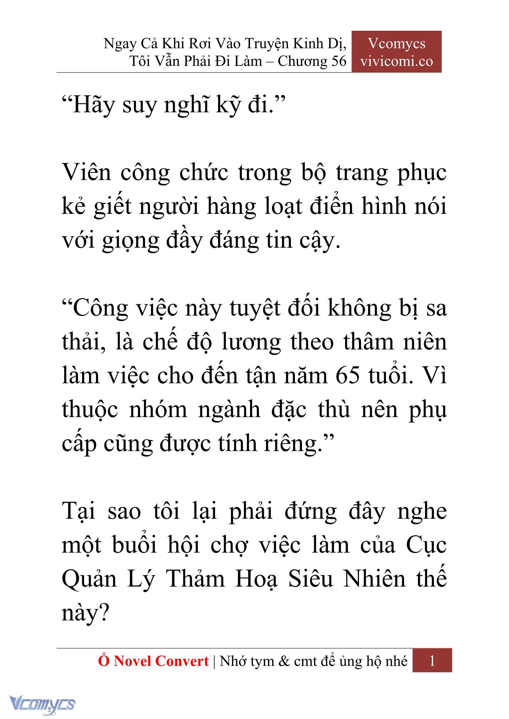 [Novel] Ngay Cả Khi Rơi Vào Truyện Kinh Dị, Tôi Vẫn Phải Đi Làm Chapter  56 - 3