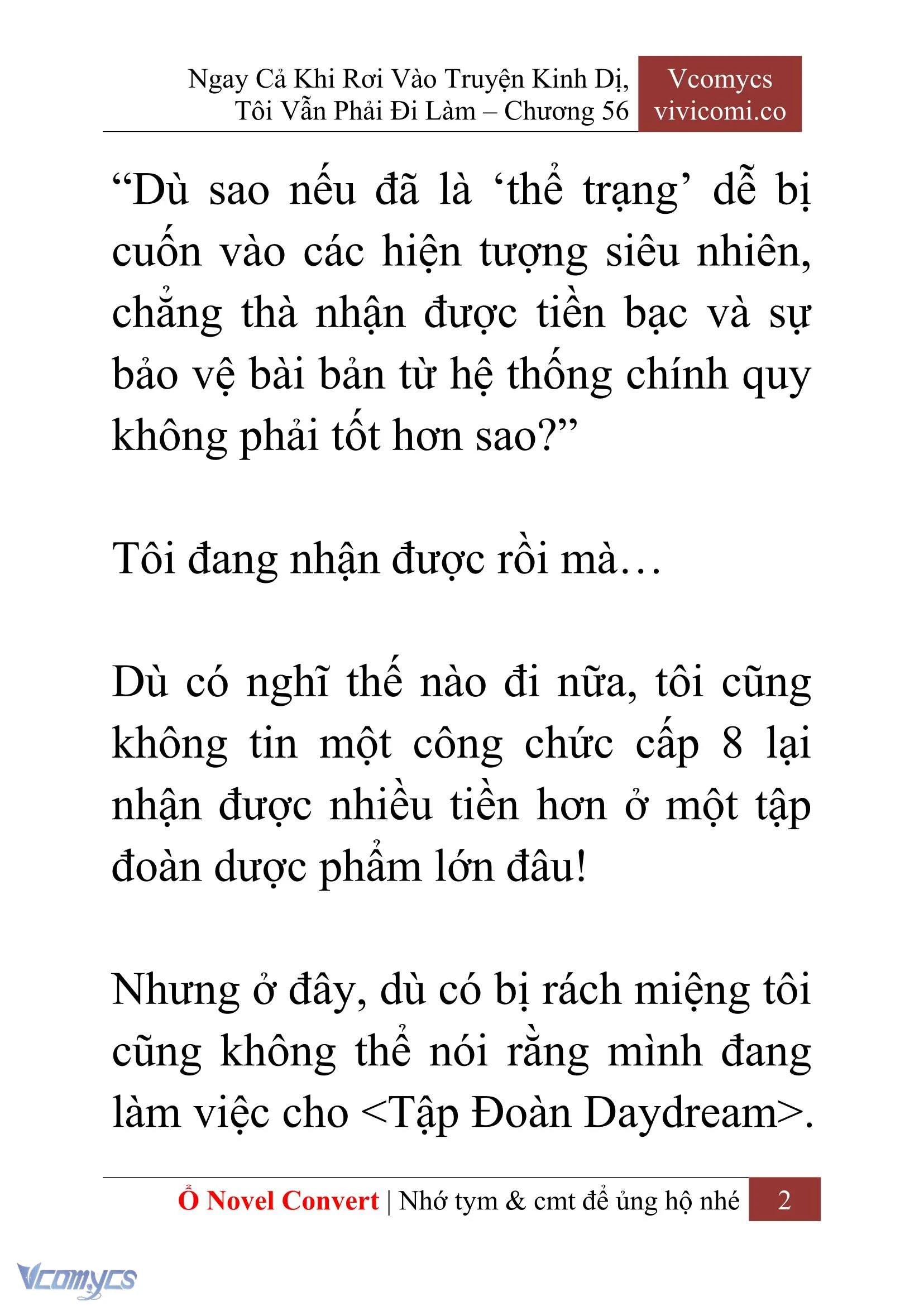 [Novel] Ngay Cả Khi Rơi Vào Truyện Kinh Dị, Tôi Vẫn Phải Đi Làm Chapter  56 - 4