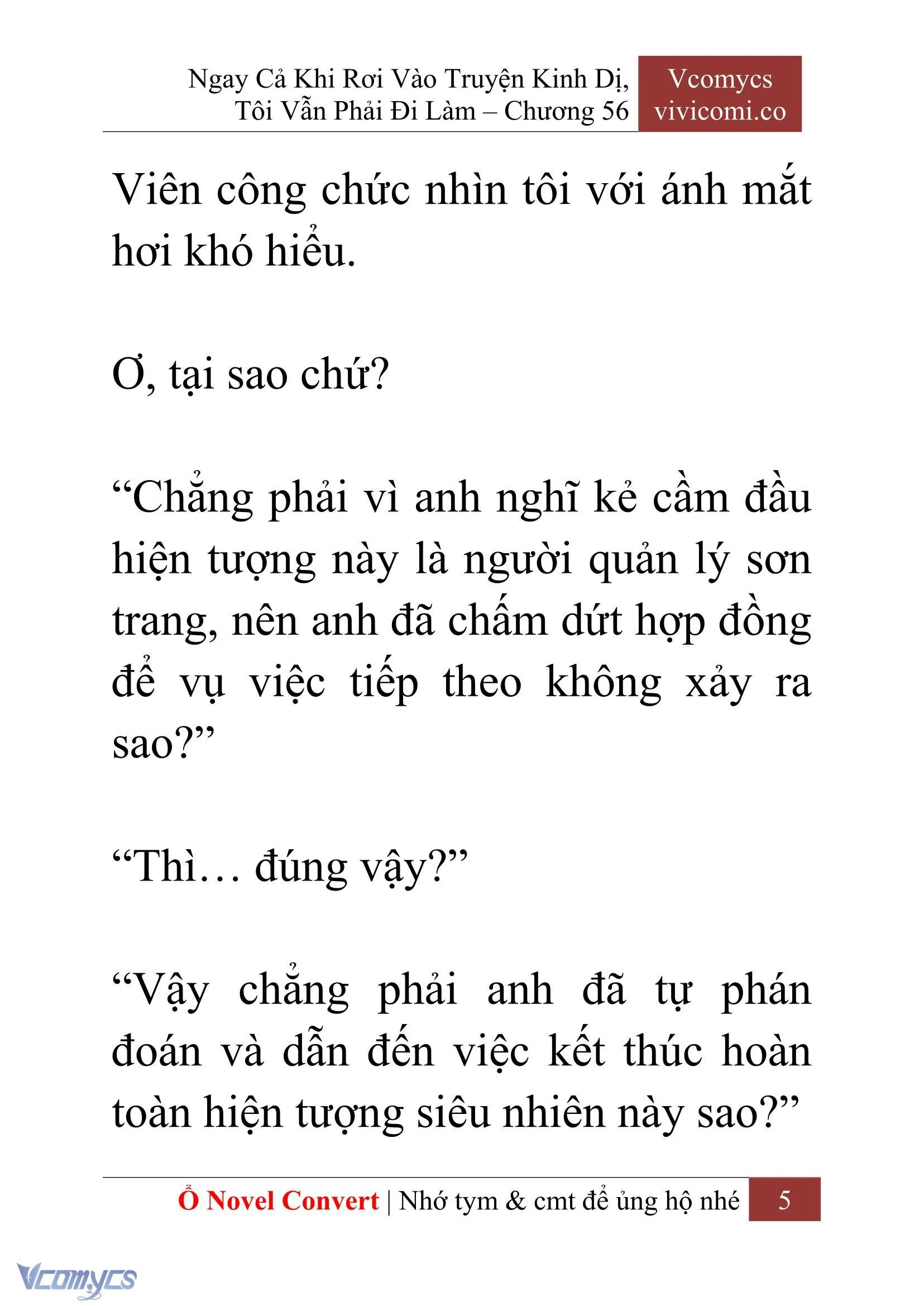 [Novel] Ngay Cả Khi Rơi Vào Truyện Kinh Dị, Tôi Vẫn Phải Đi Làm Chapter  56 - 7