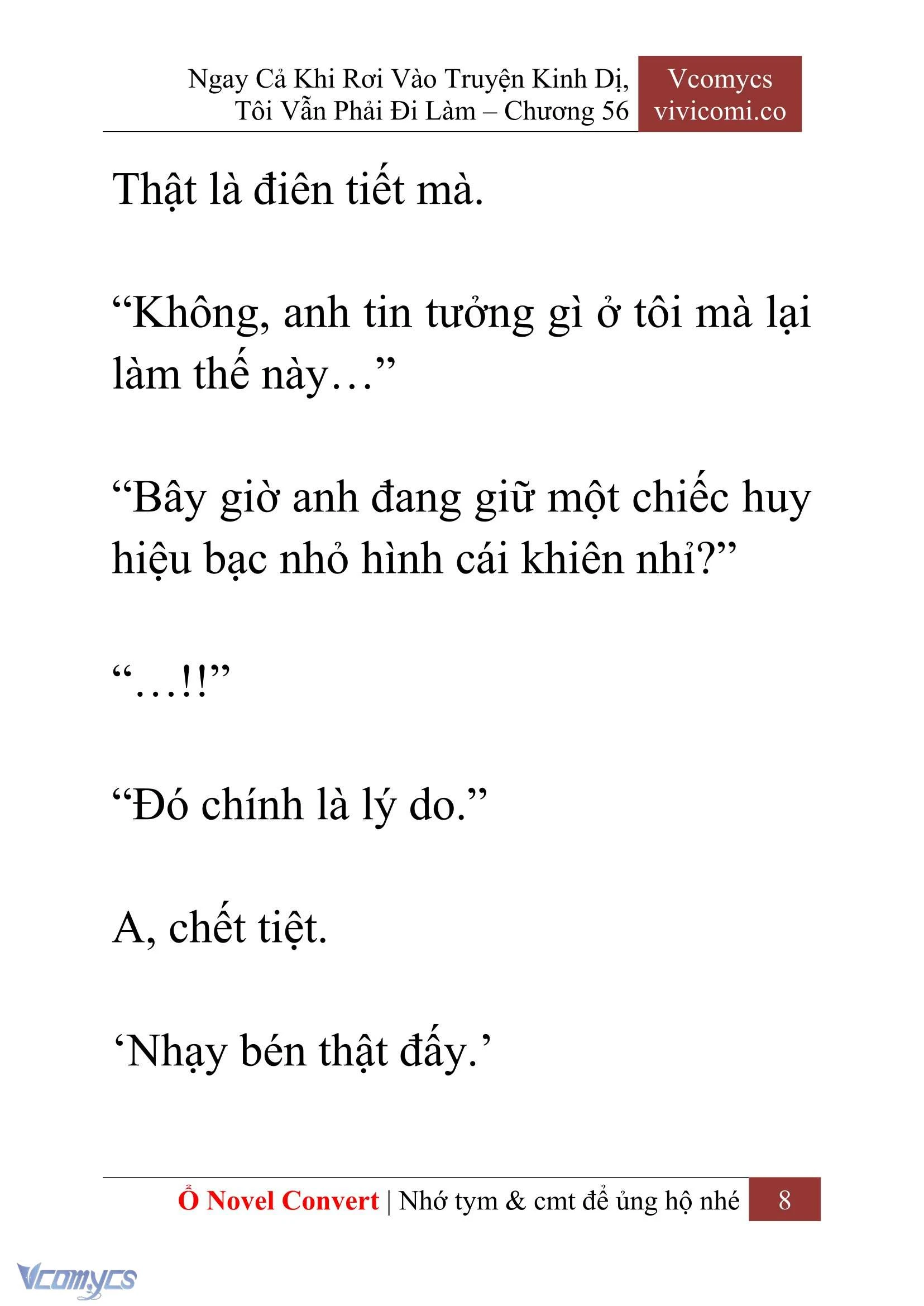 [Novel] Ngay Cả Khi Rơi Vào Truyện Kinh Dị, Tôi Vẫn Phải Đi Làm Chapter  56 - 10