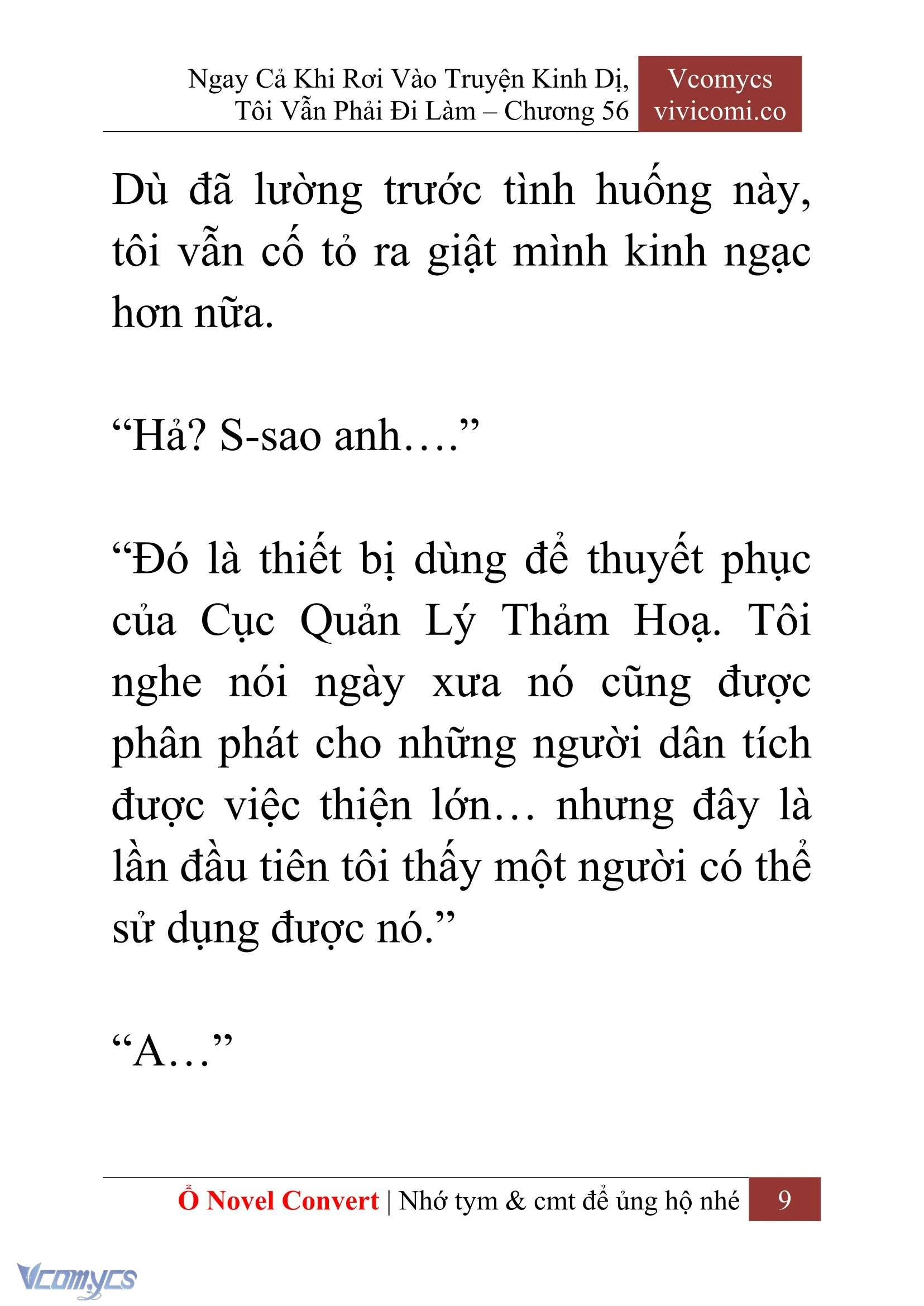 [Novel] Ngay Cả Khi Rơi Vào Truyện Kinh Dị, Tôi Vẫn Phải Đi Làm Chapter  56 - 11