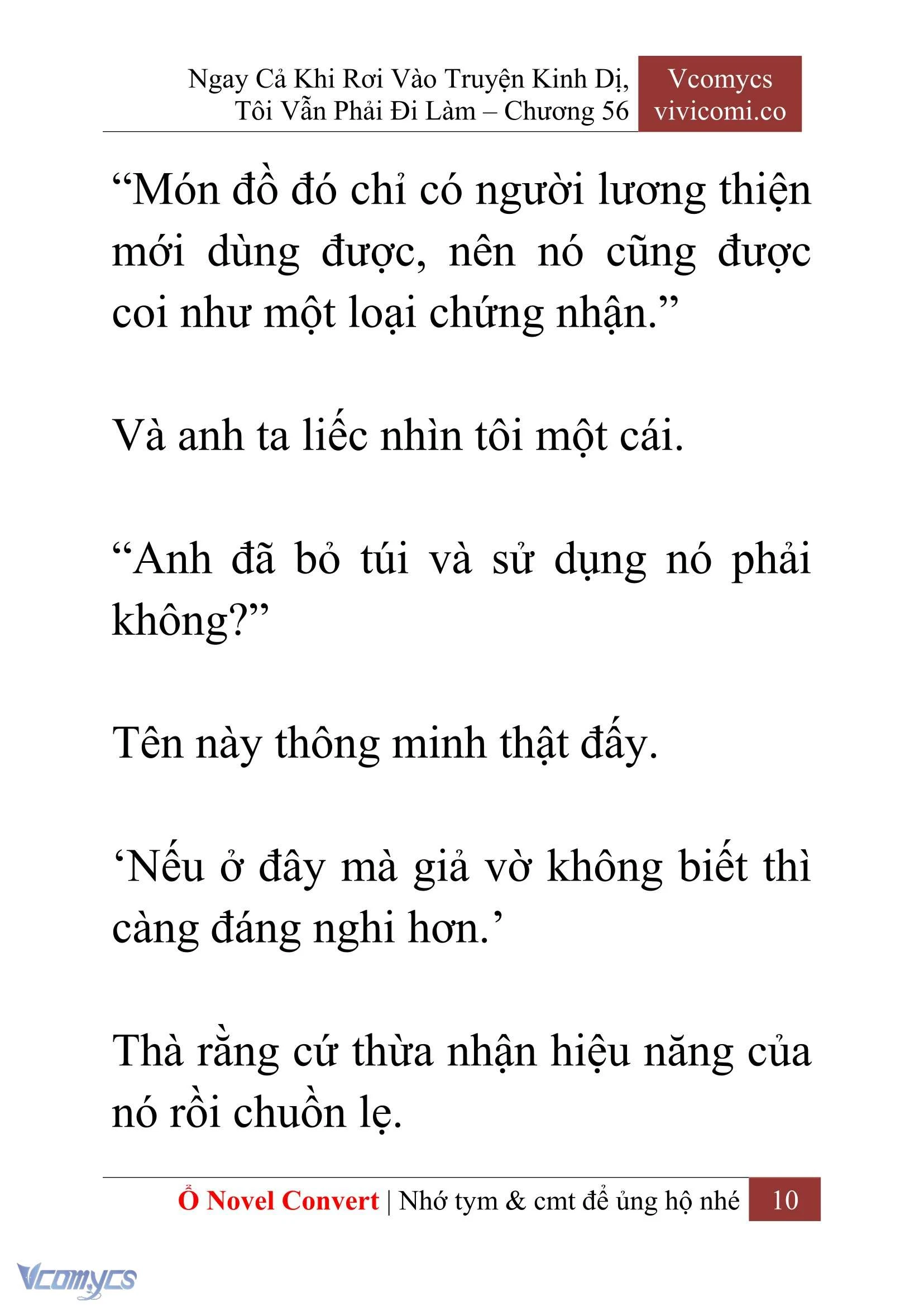 [Novel] Ngay Cả Khi Rơi Vào Truyện Kinh Dị, Tôi Vẫn Phải Đi Làm Chapter  56 - 12