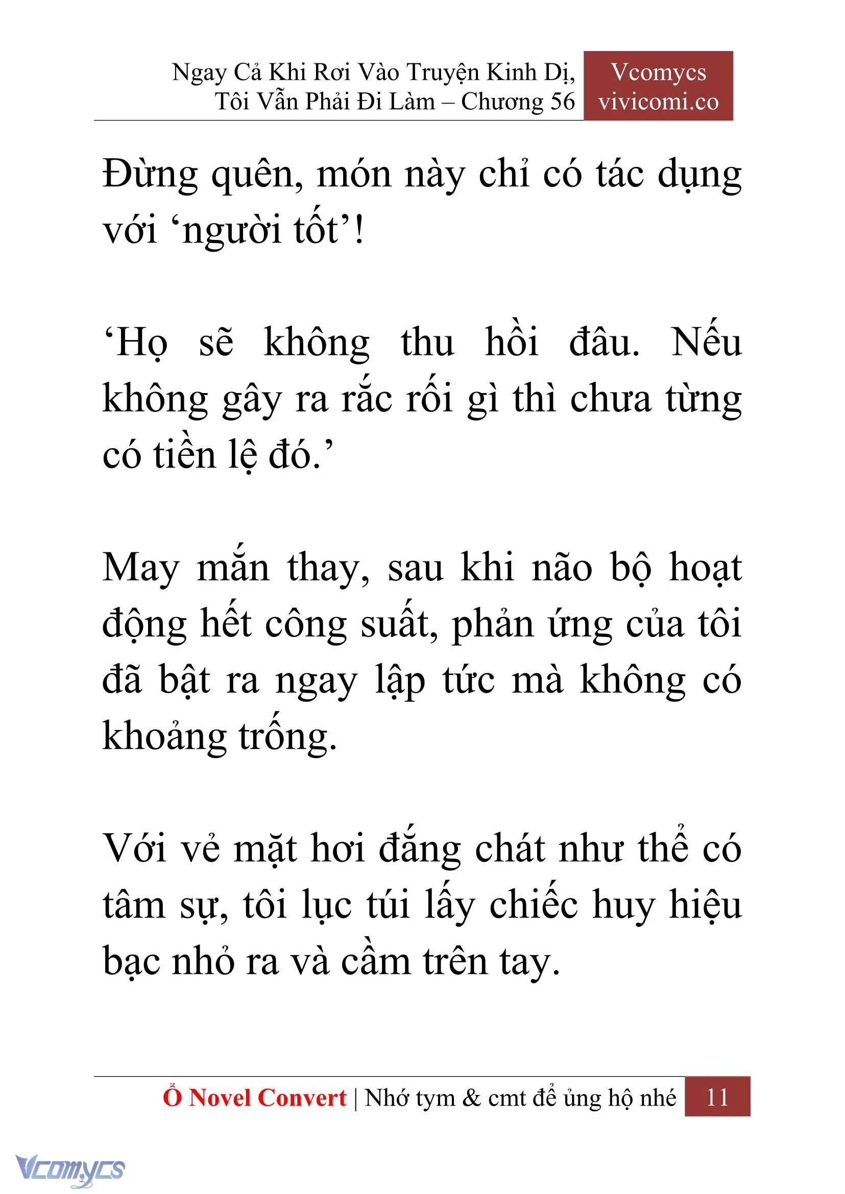 [Novel] Ngay Cả Khi Rơi Vào Truyện Kinh Dị, Tôi Vẫn Phải Đi Làm Chapter  56 - 13