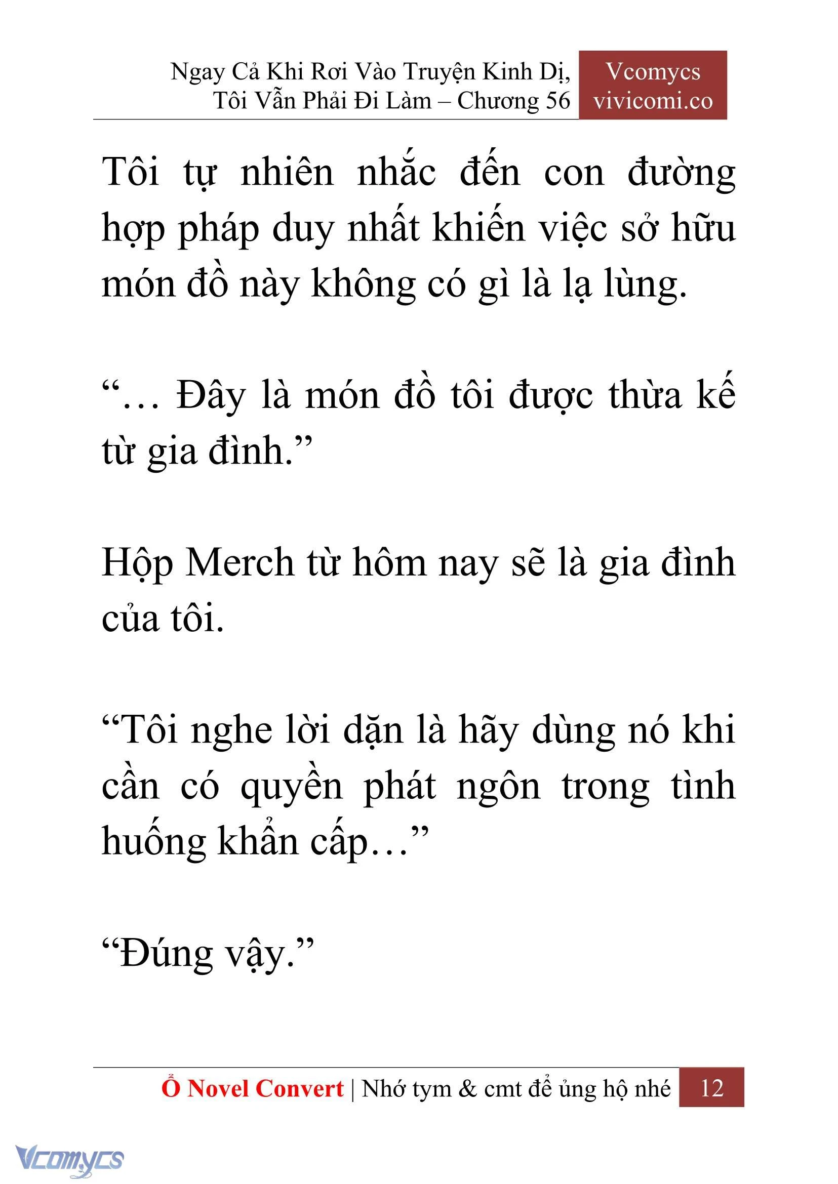 [Novel] Ngay Cả Khi Rơi Vào Truyện Kinh Dị, Tôi Vẫn Phải Đi Làm Chapter  56 - 14
