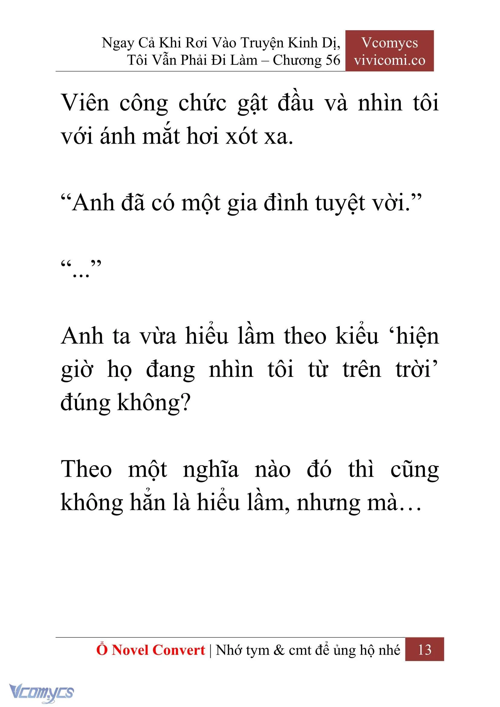[Novel] Ngay Cả Khi Rơi Vào Truyện Kinh Dị, Tôi Vẫn Phải Đi Làm Chapter  56 - 15