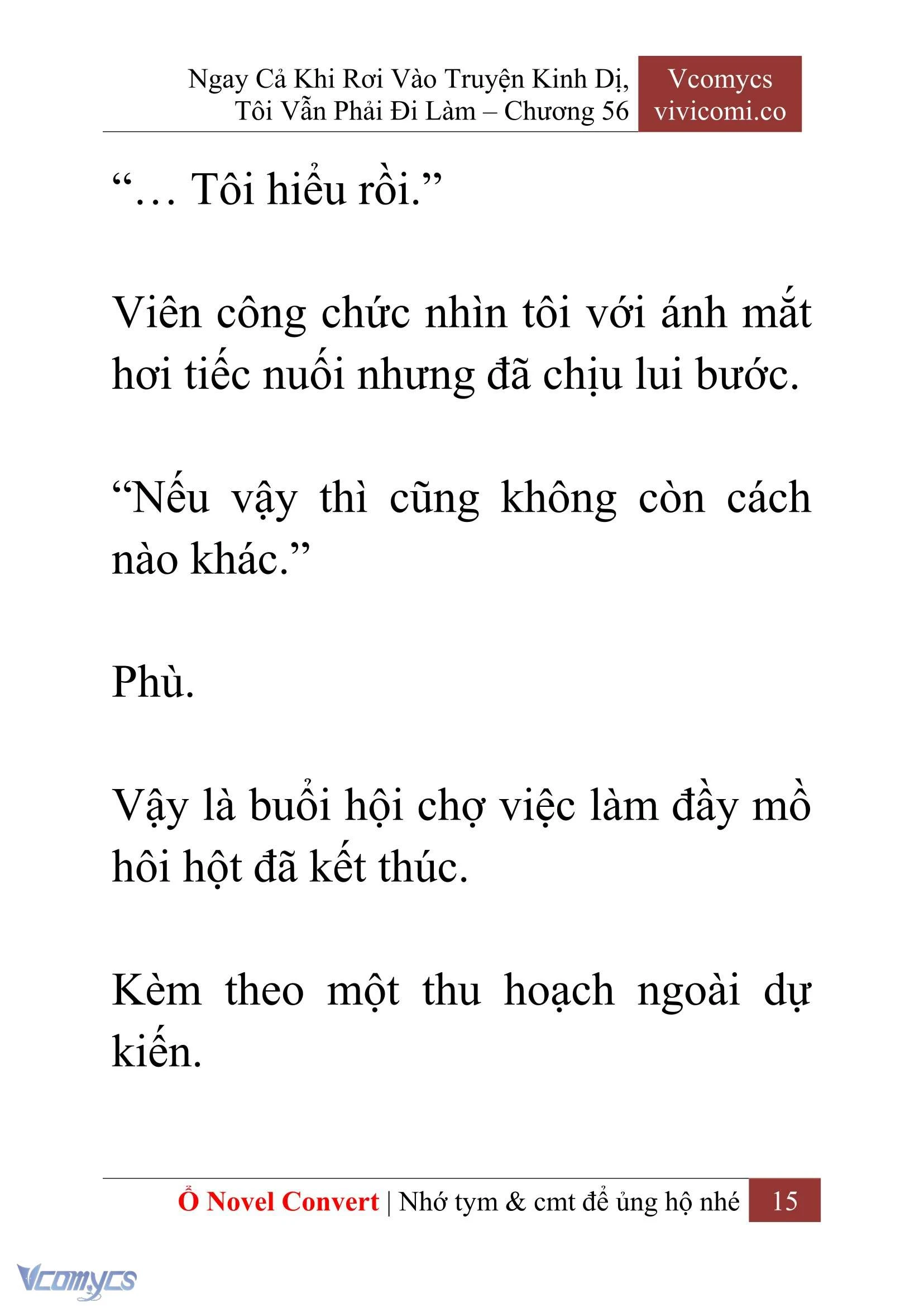 [Novel] Ngay Cả Khi Rơi Vào Truyện Kinh Dị, Tôi Vẫn Phải Đi Làm Chapter  56 - 17