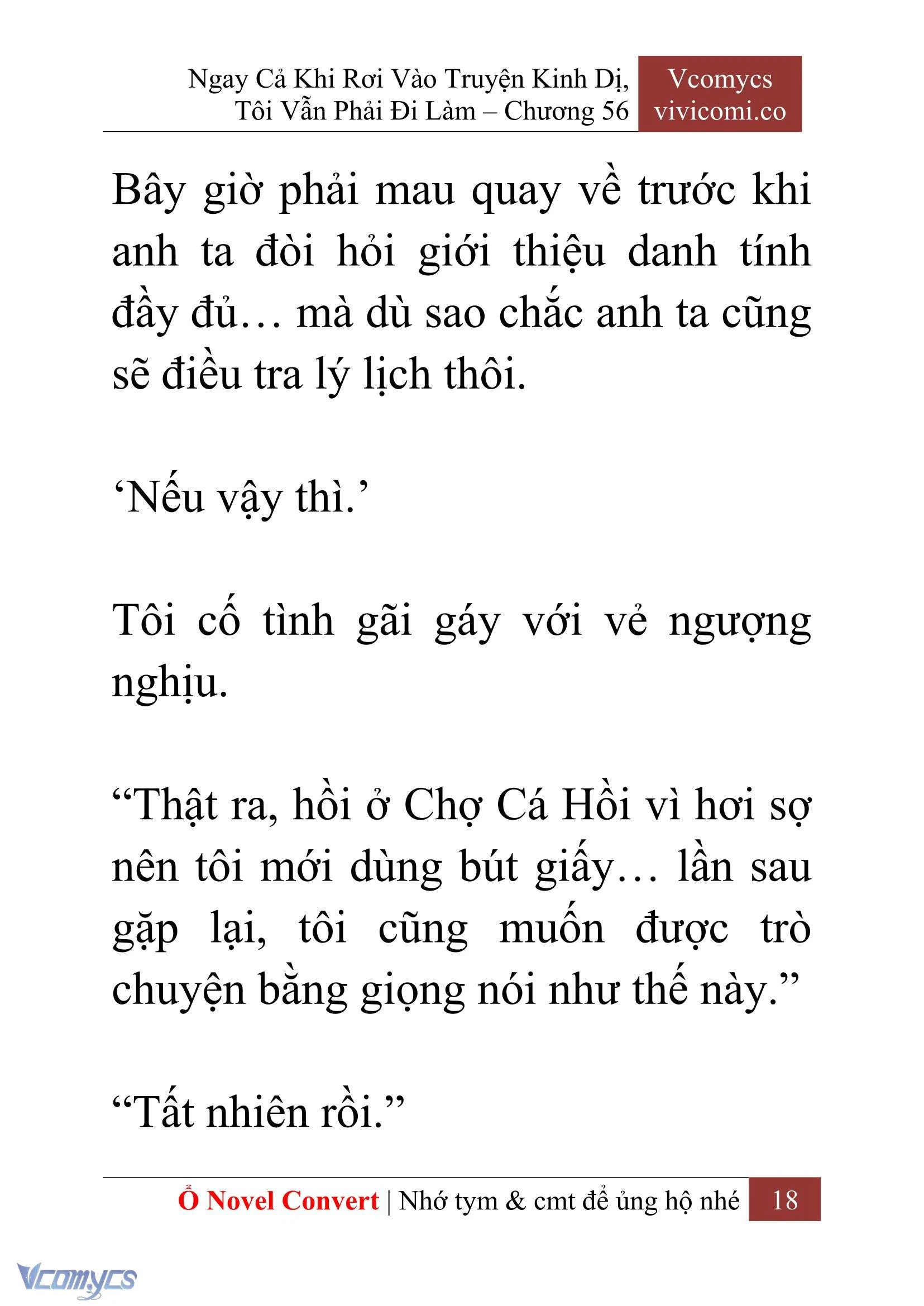 [Novel] Ngay Cả Khi Rơi Vào Truyện Kinh Dị, Tôi Vẫn Phải Đi Làm Chapter  56 - 20