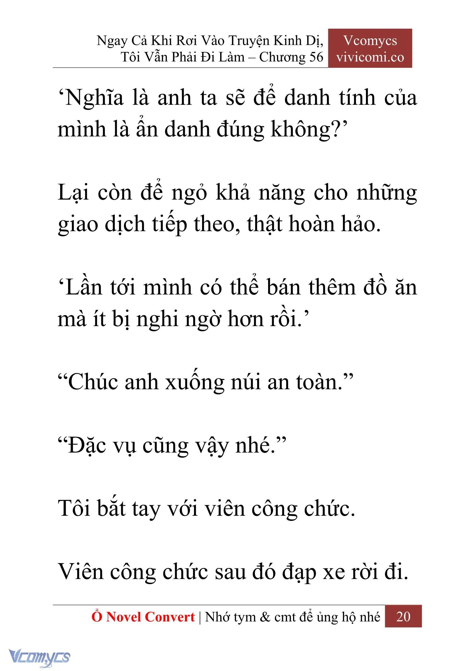 [Novel] Ngay Cả Khi Rơi Vào Truyện Kinh Dị, Tôi Vẫn Phải Đi Làm Chapter  56 - 22
