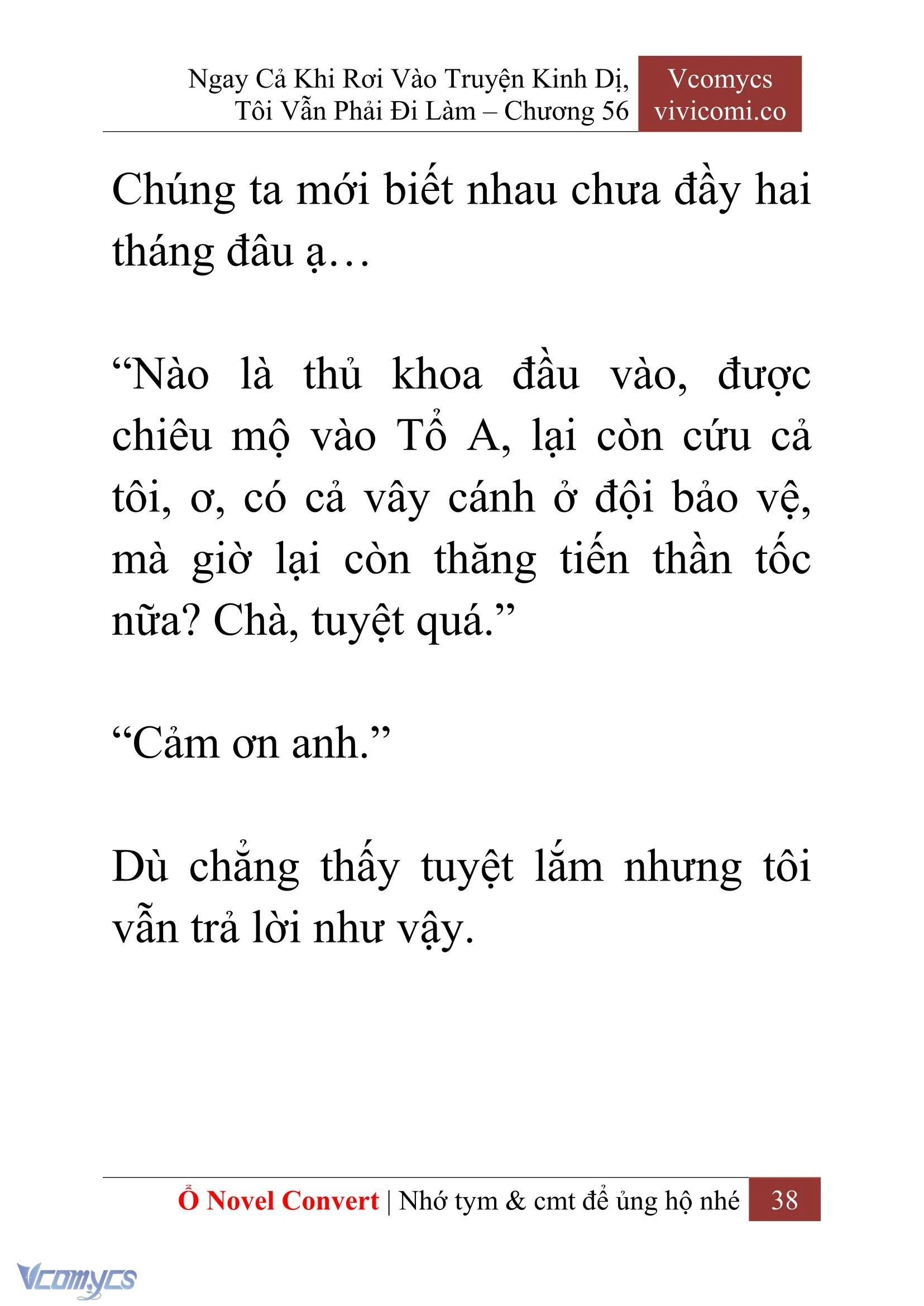 [Novel] Ngay Cả Khi Rơi Vào Truyện Kinh Dị, Tôi Vẫn Phải Đi Làm Chapter  56 - 40