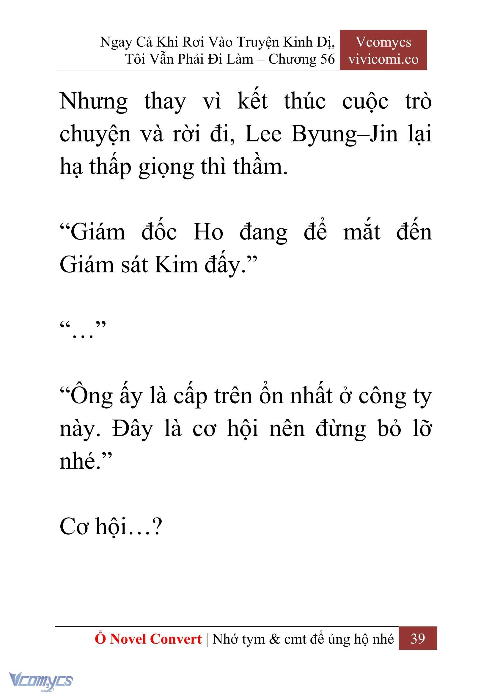 [Novel] Ngay Cả Khi Rơi Vào Truyện Kinh Dị, Tôi Vẫn Phải Đi Làm Chapter  56 - 41