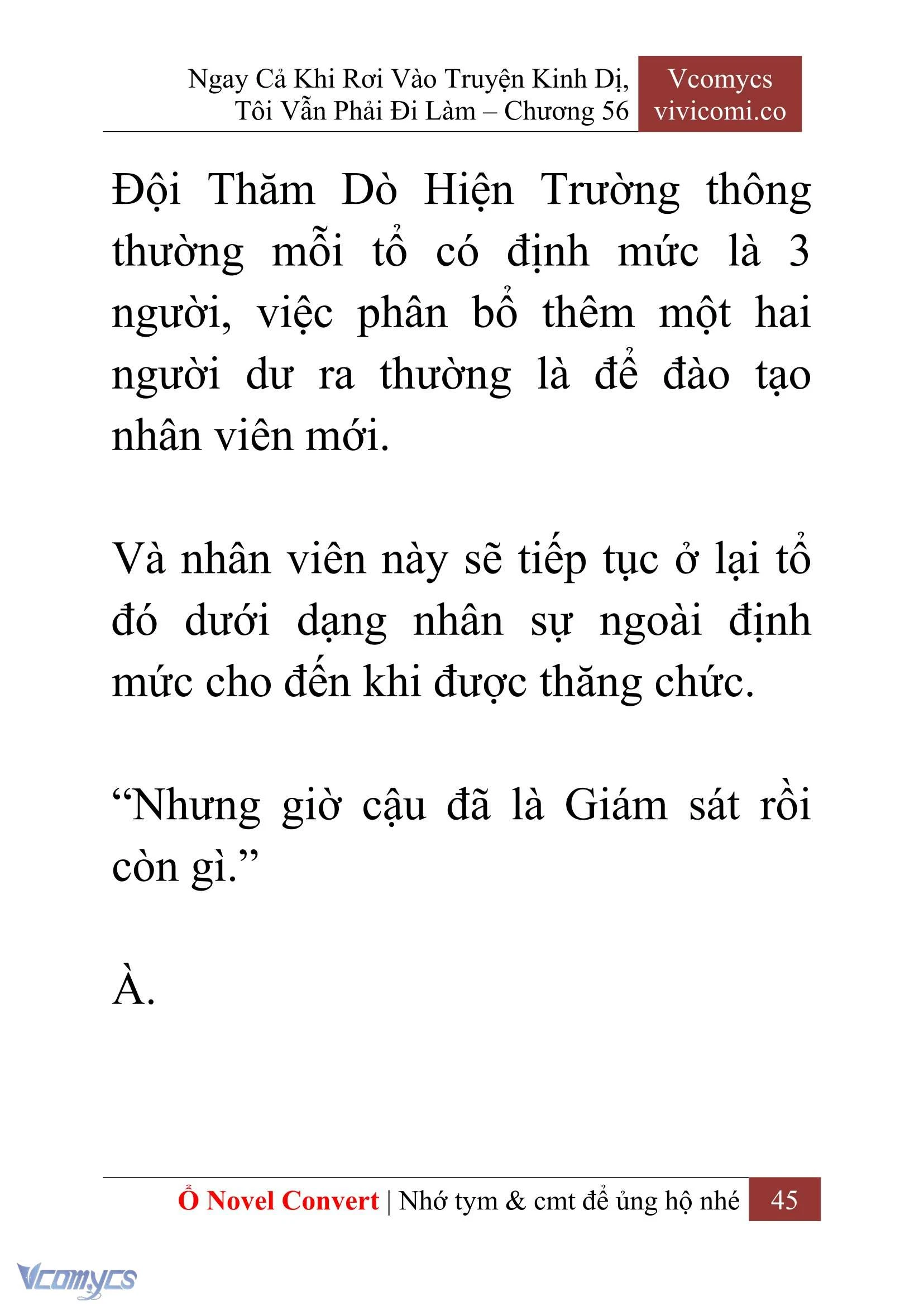 [Novel] Ngay Cả Khi Rơi Vào Truyện Kinh Dị, Tôi Vẫn Phải Đi Làm Chapter  56 - 47
