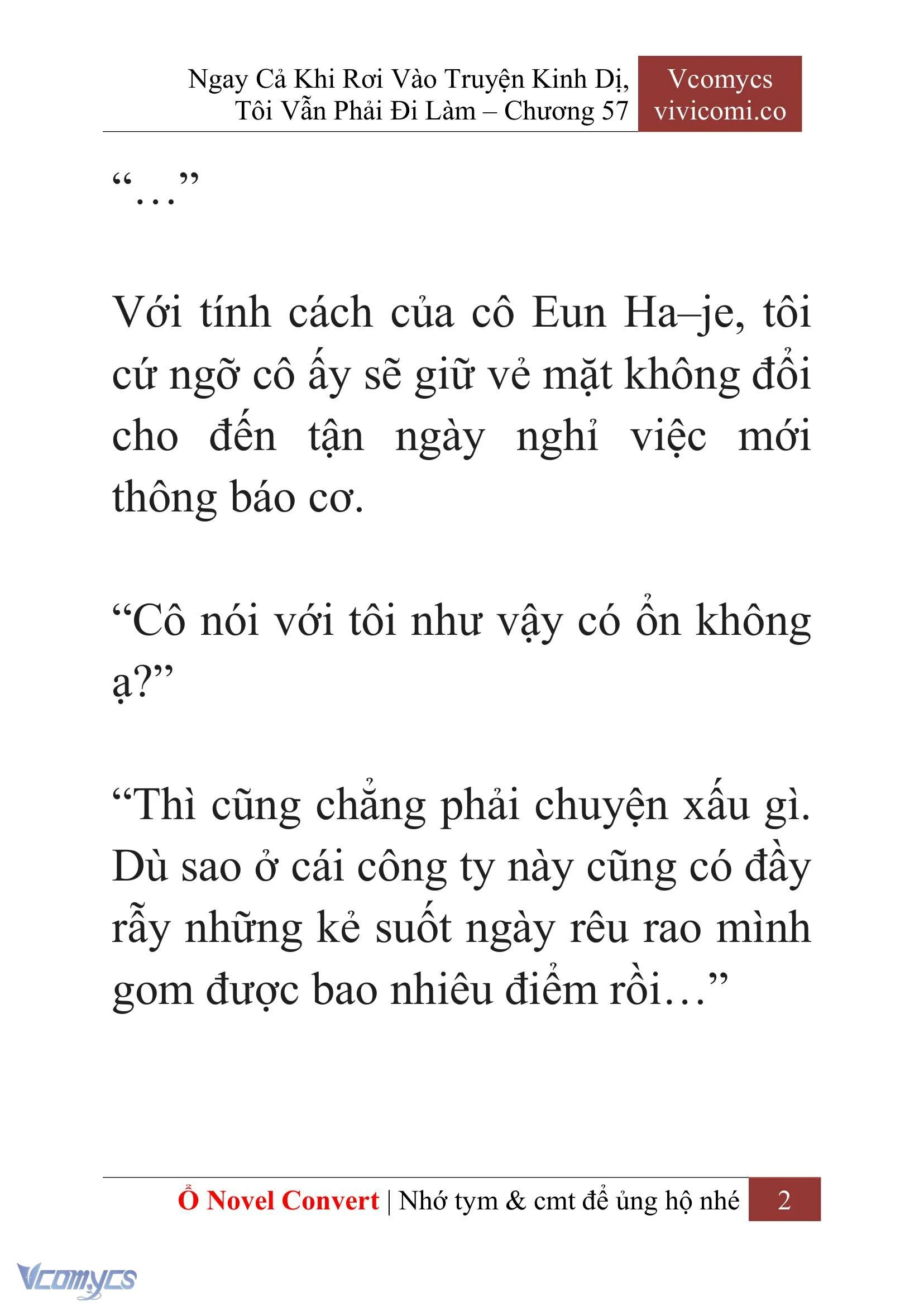 [Novel] Ngay Cả Khi Rơi Vào Truyện Kinh Dị, Tôi Vẫn Phải Đi Làm Chapter  57 - 5